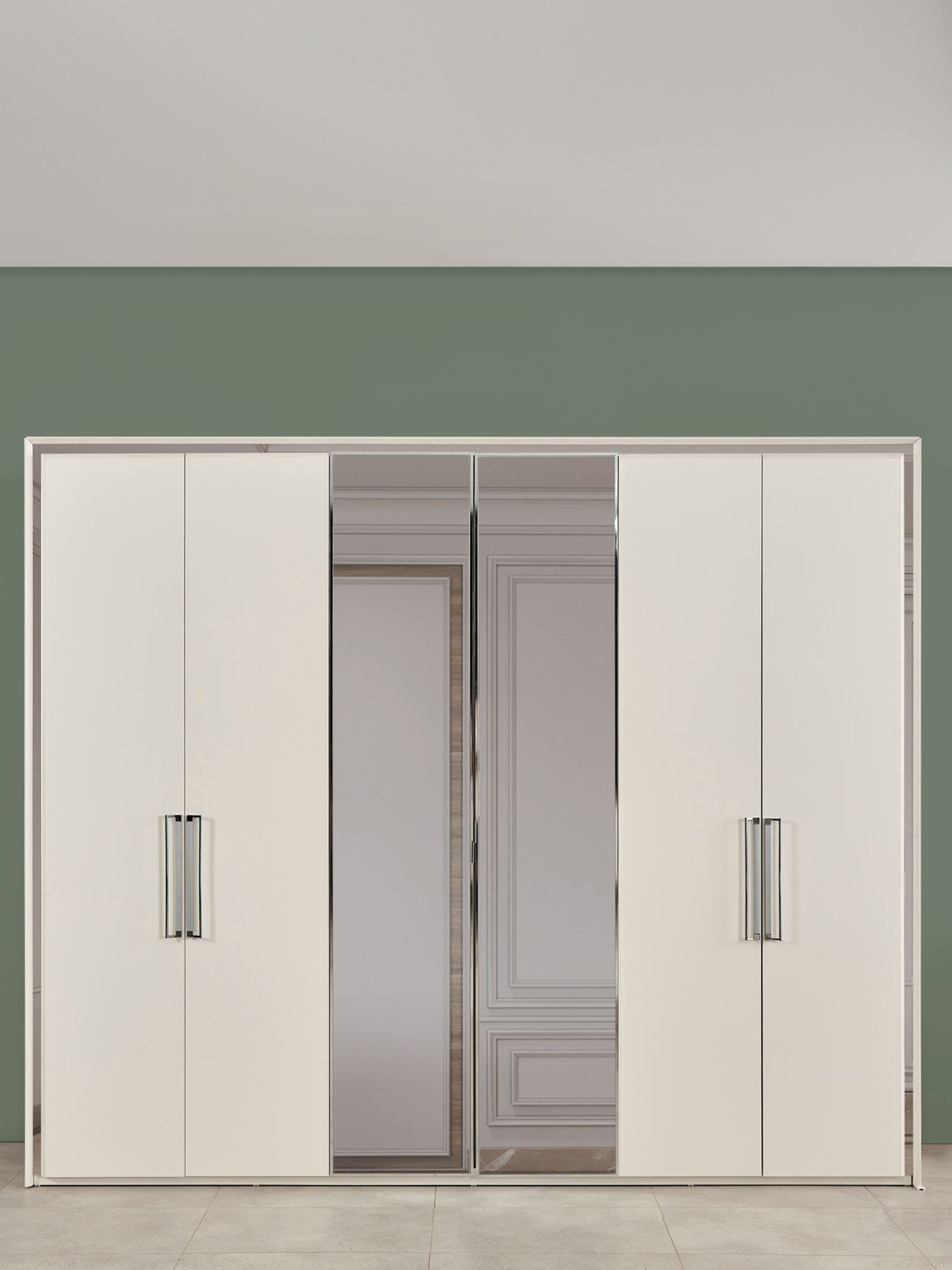 Alyans Schlafzimmerschrank 6-Türen