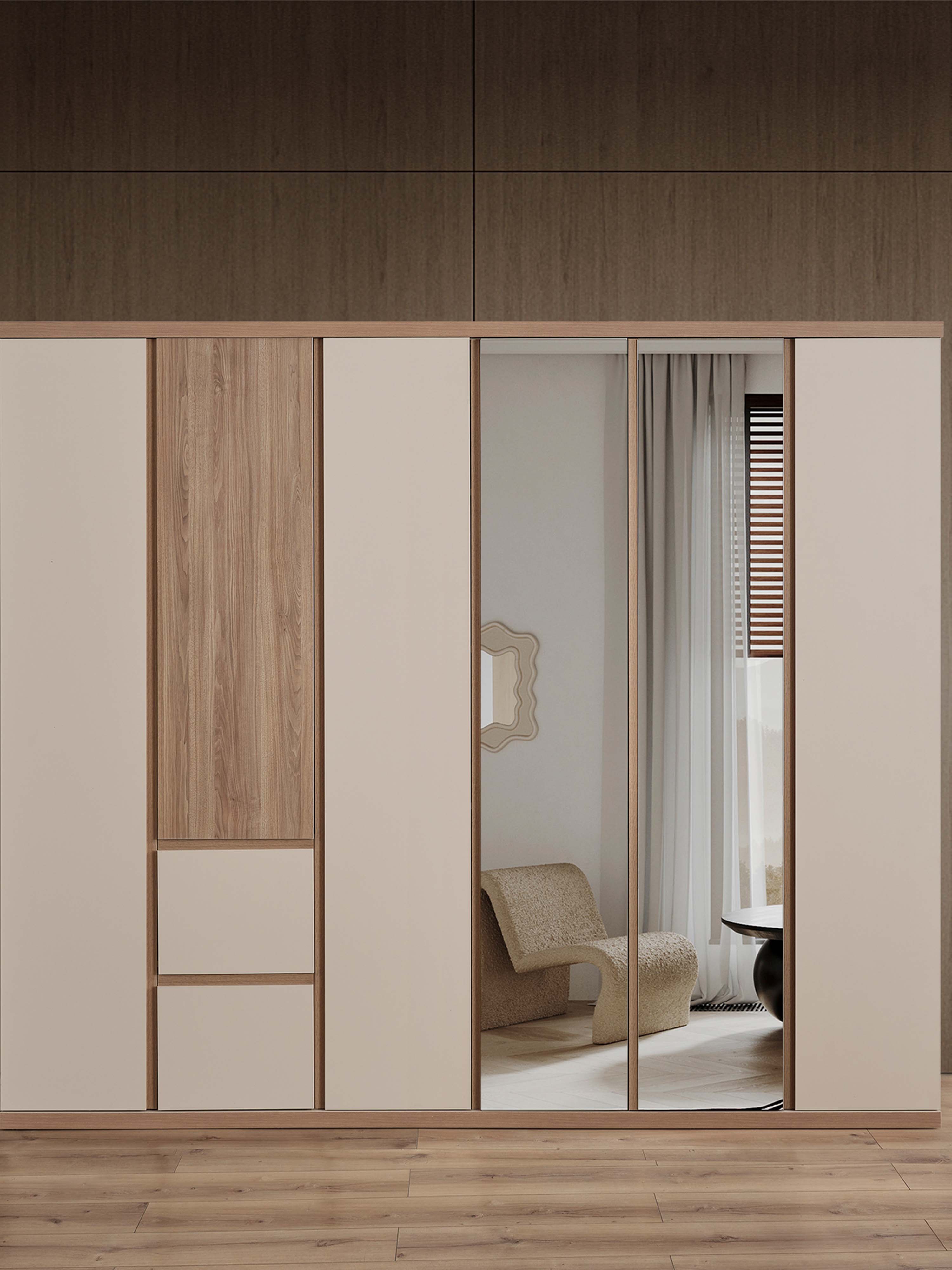 Bien Schlafzimmerschrank 6-Türen