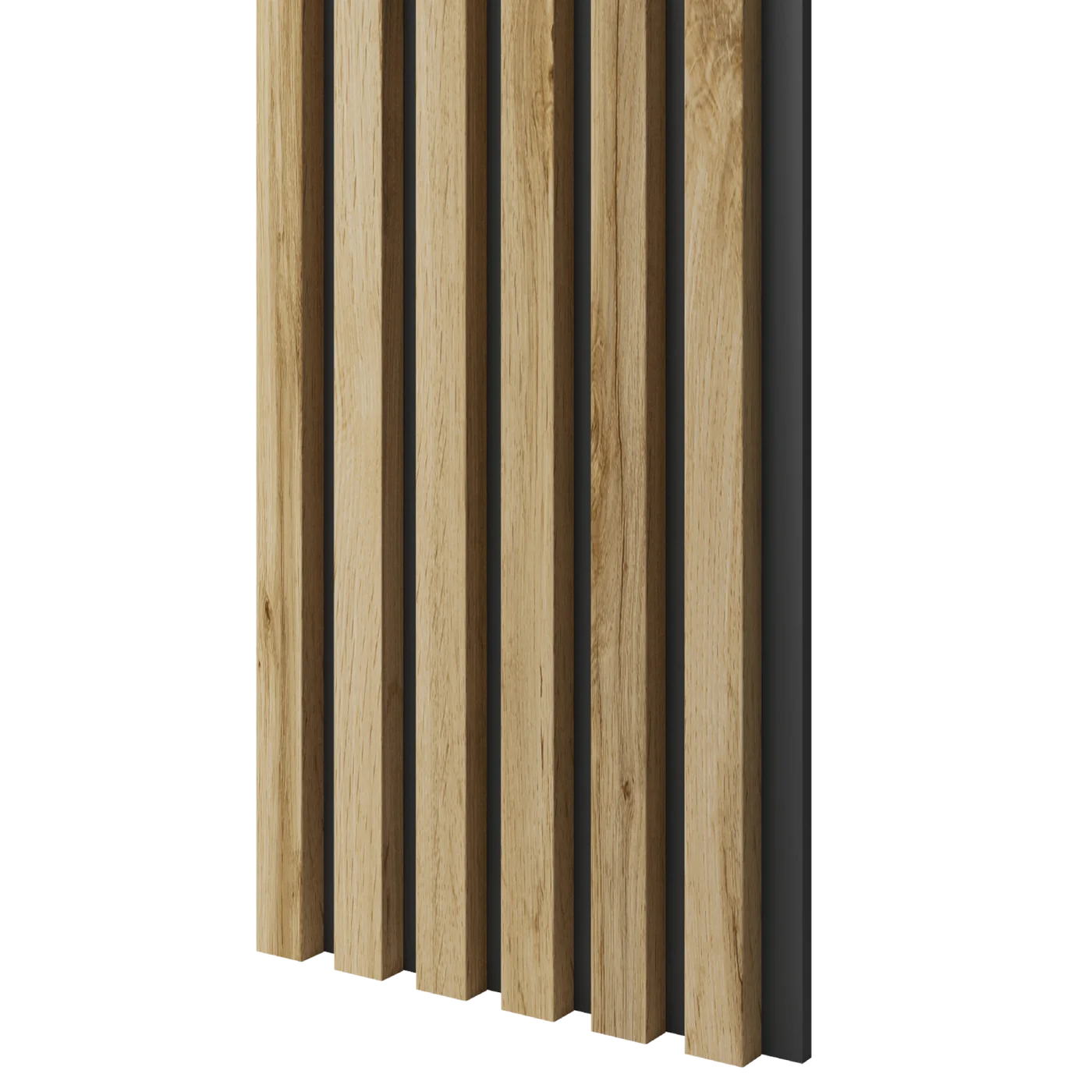 Slim-Lamellen auf MDF-Platte