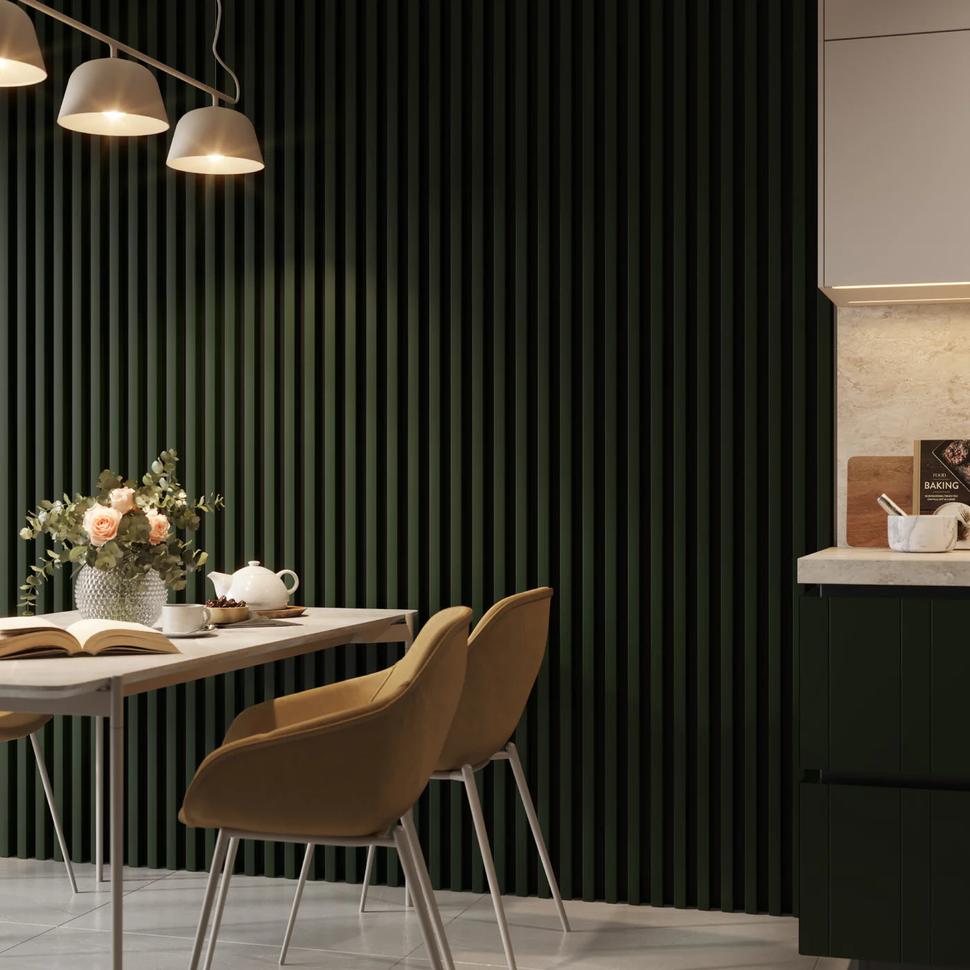 3D-Wandlamellen Einzeln