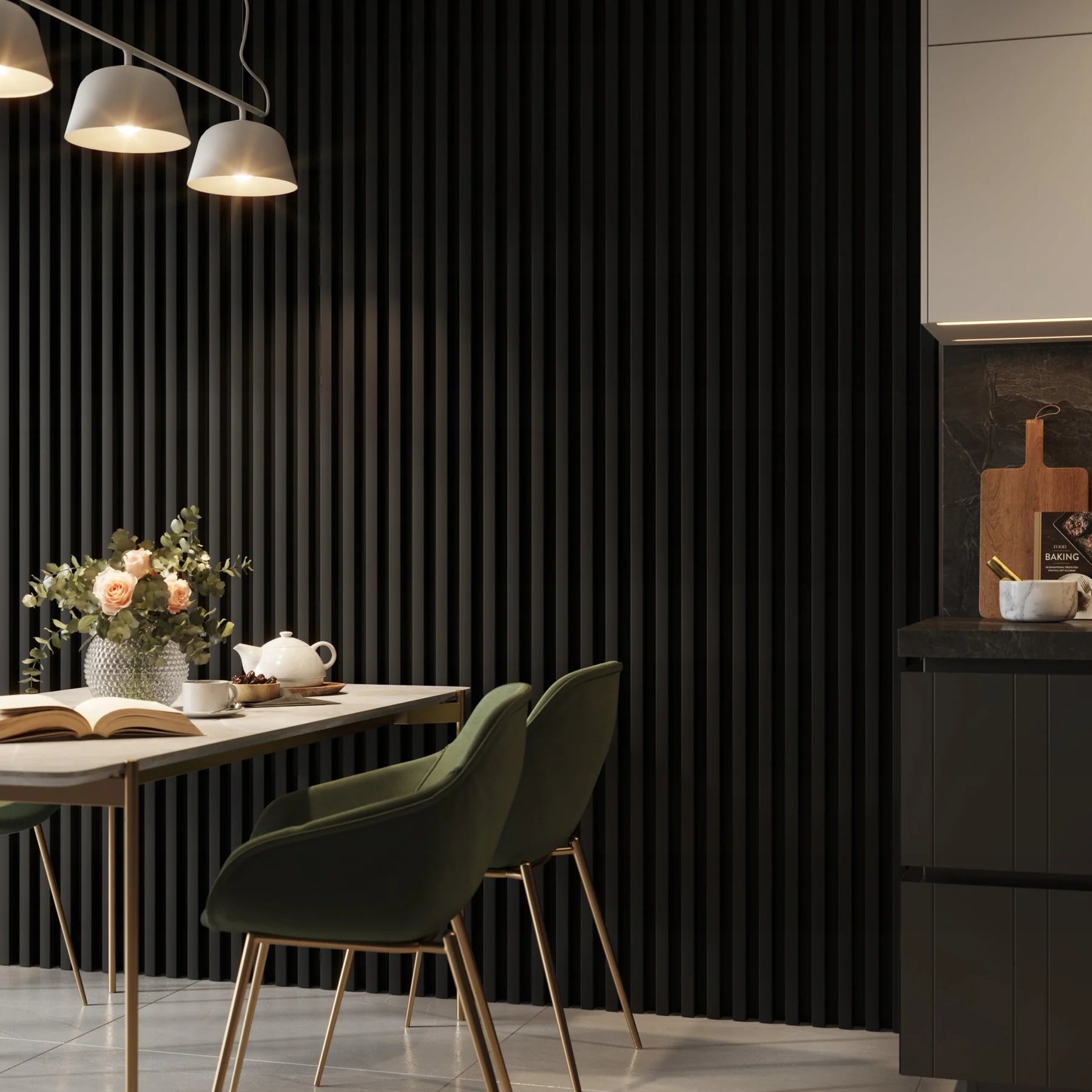 3D-Wandlamellen Einzeln