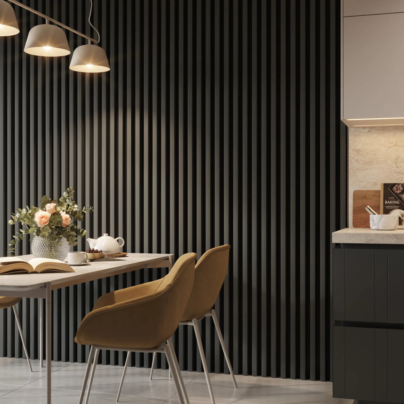 3D-Wandlamellen Einzeln