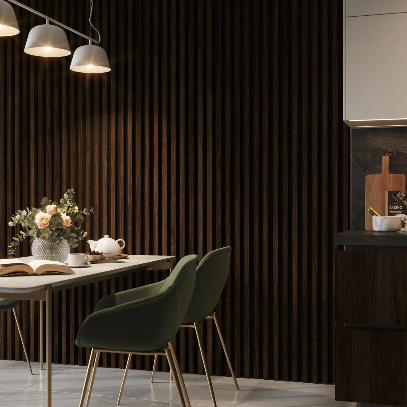 3D-Wandlamellen Einzeln