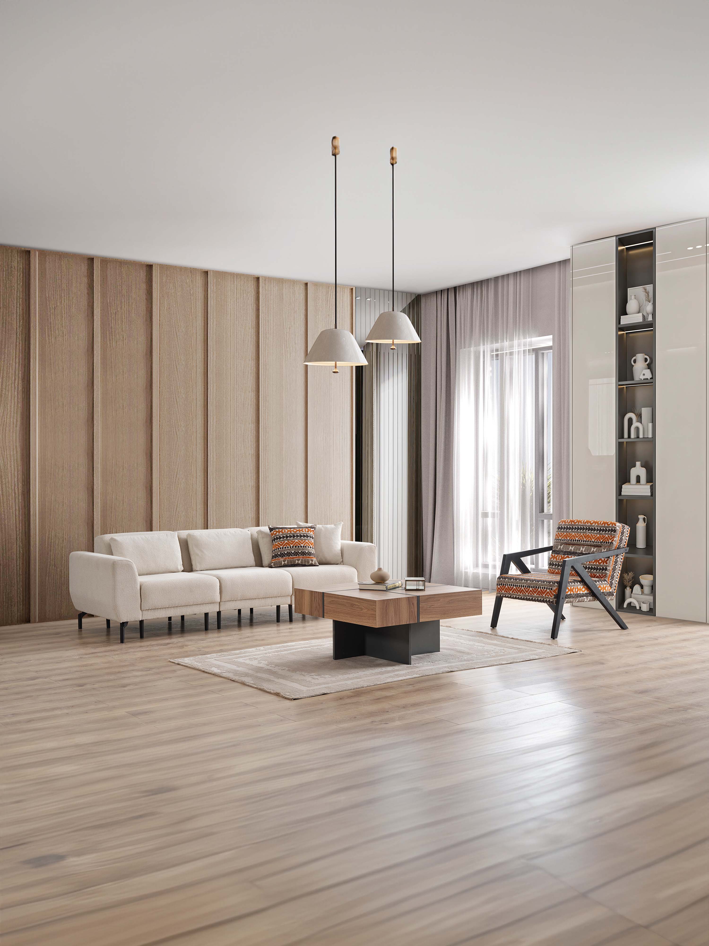 Polya Dreisitzer-Sofa