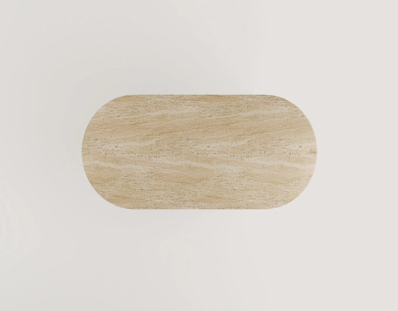 Joyce Travertin Esstisch Rechteckig