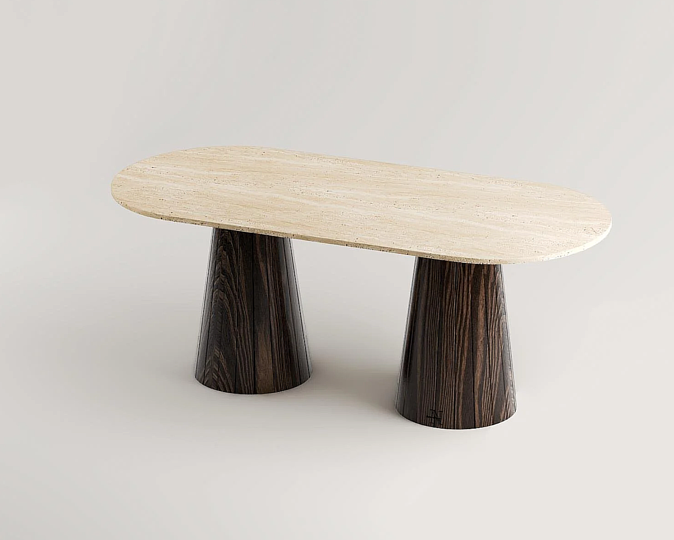 Martha Travertin Esstisch Rechteckig