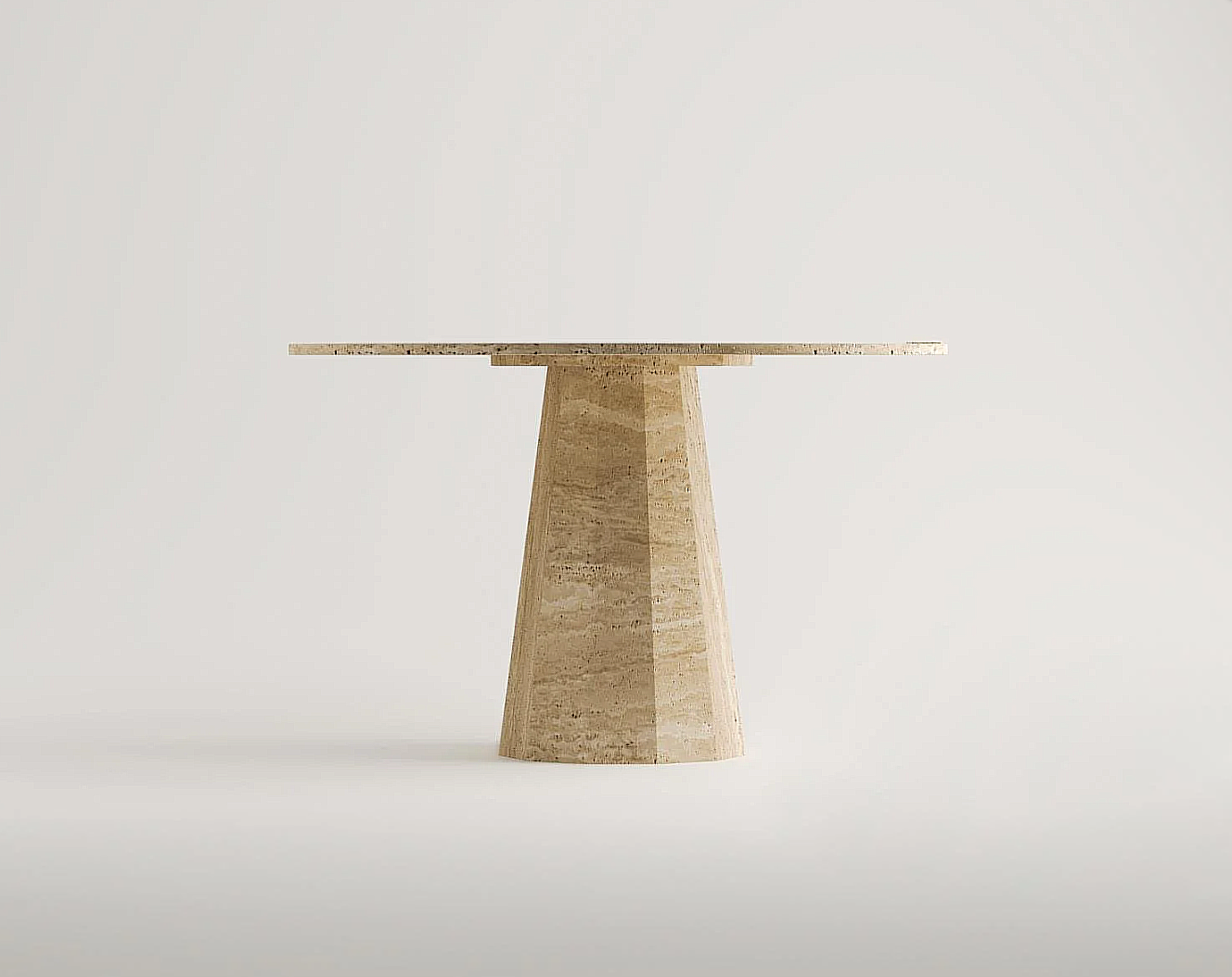 Issue Travertin Esstisch Rund