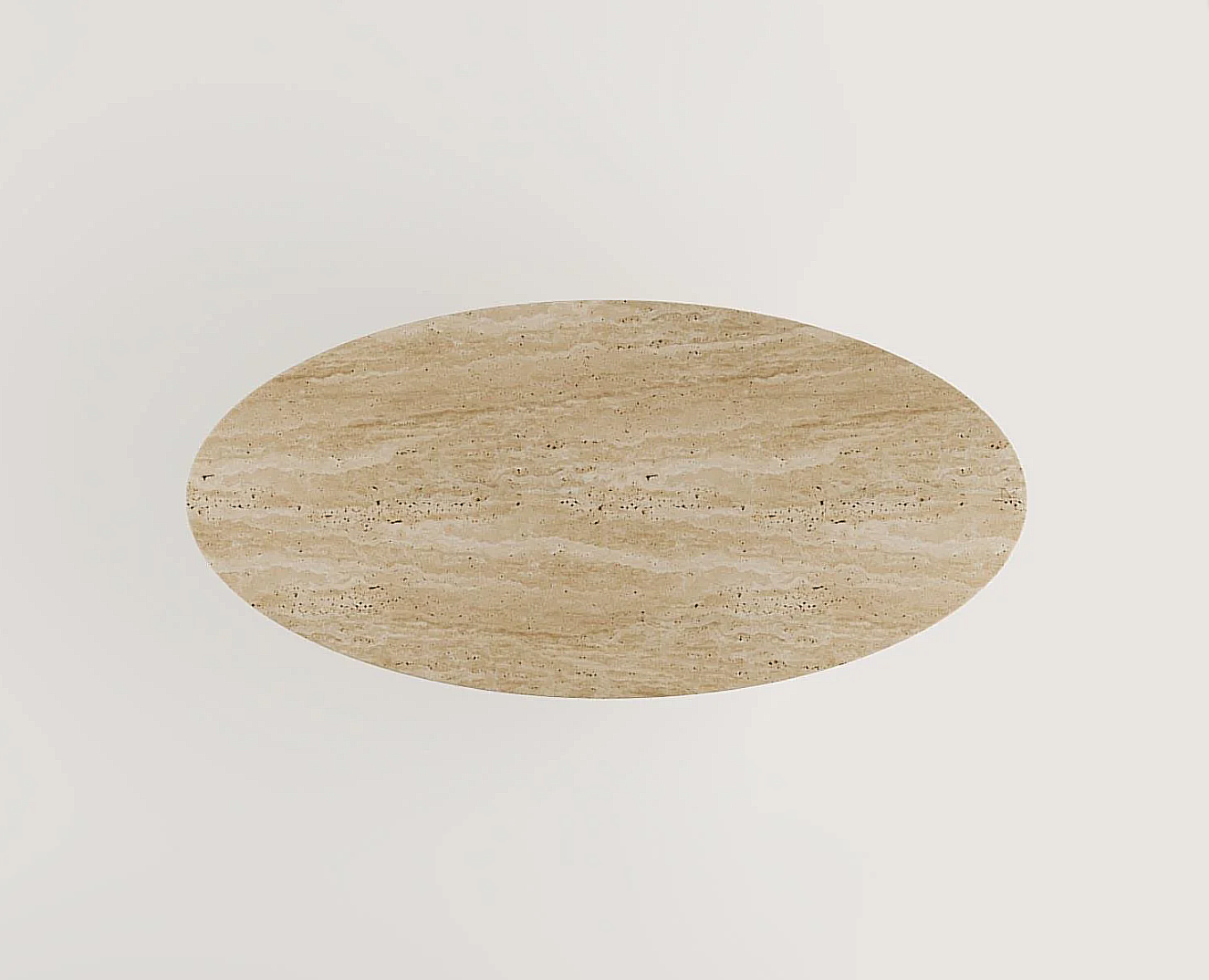 Tares Travertin Esstisch Rechteckig