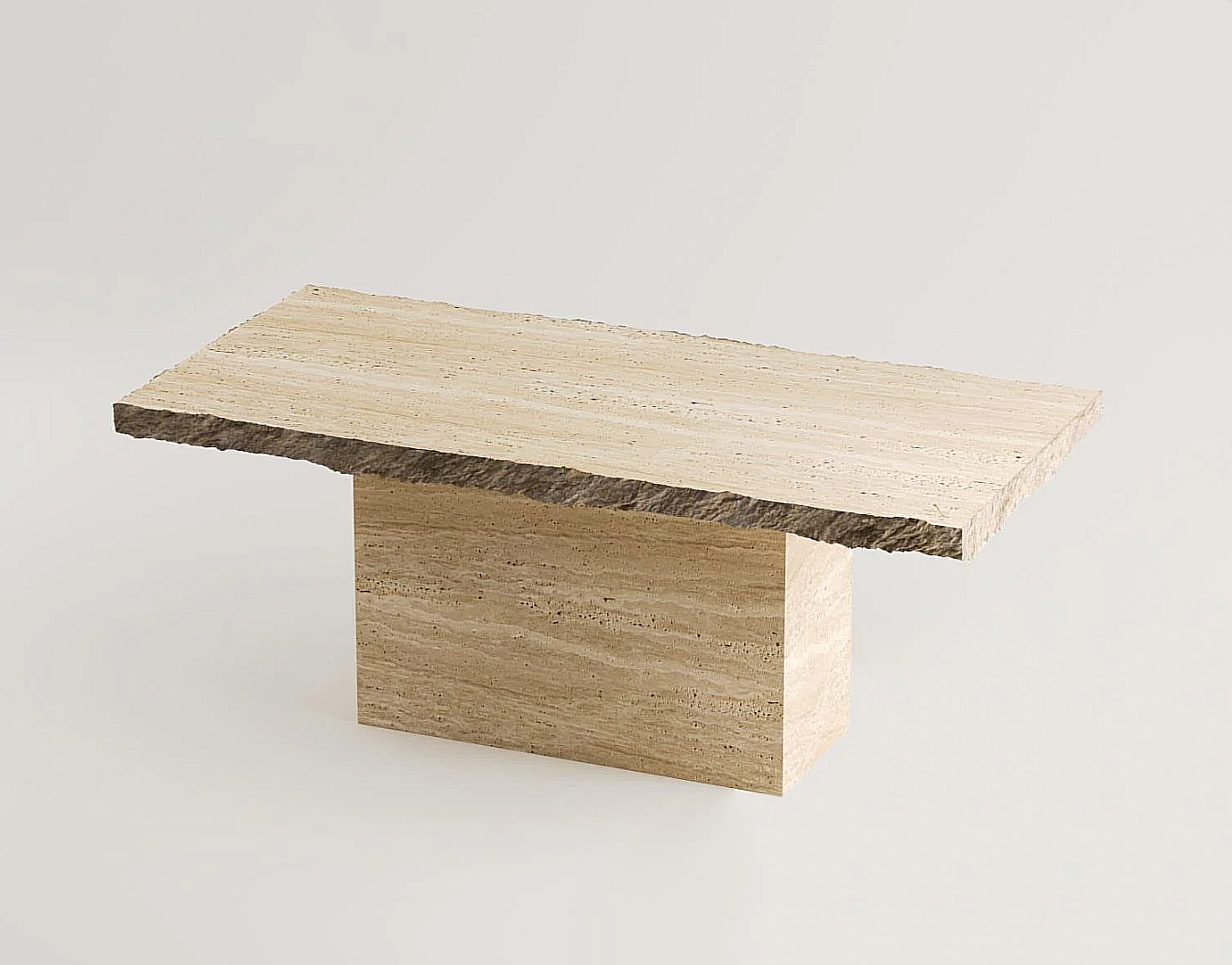 Vogue Travertin Esstisch