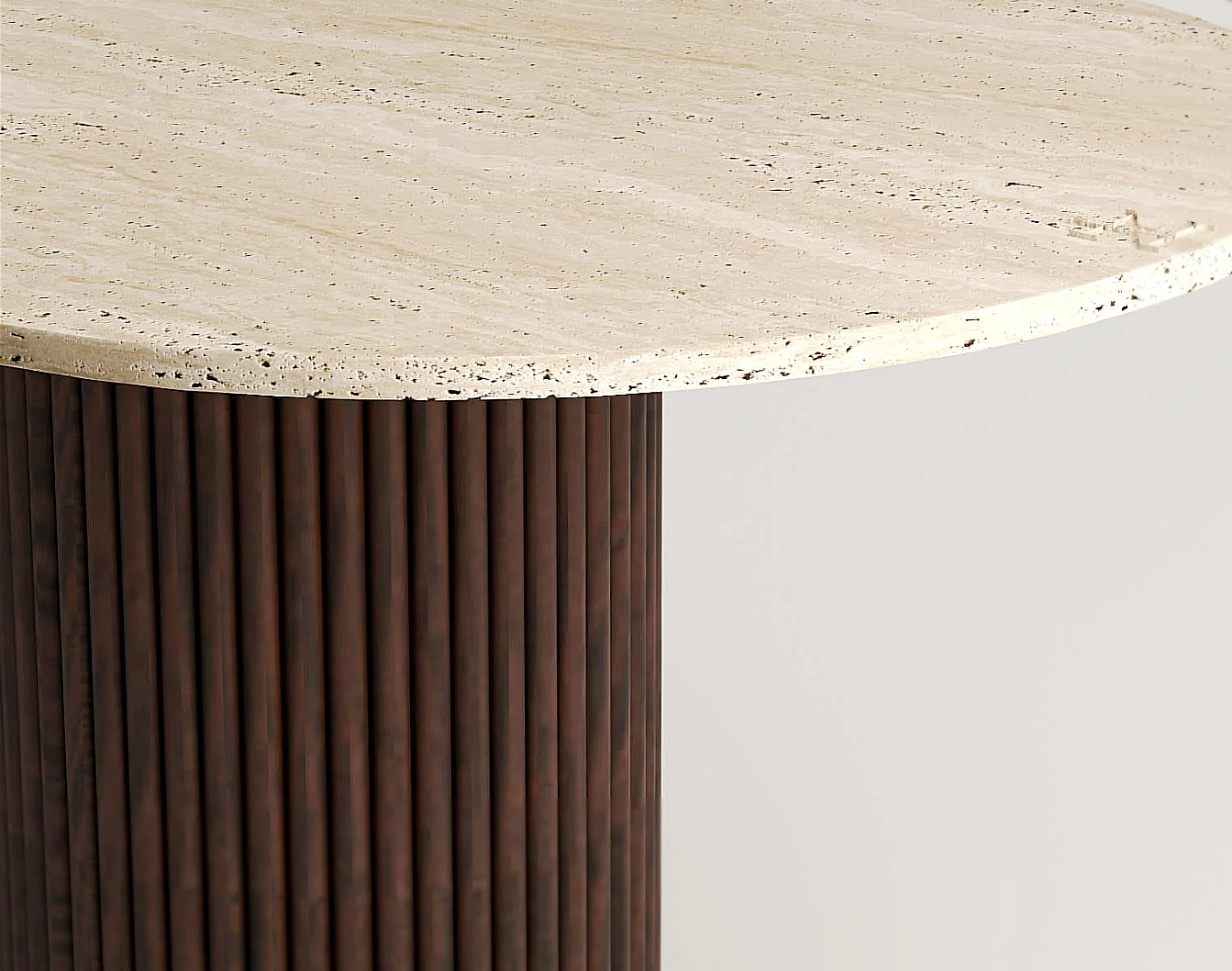 Ravel Travertin Esstisch