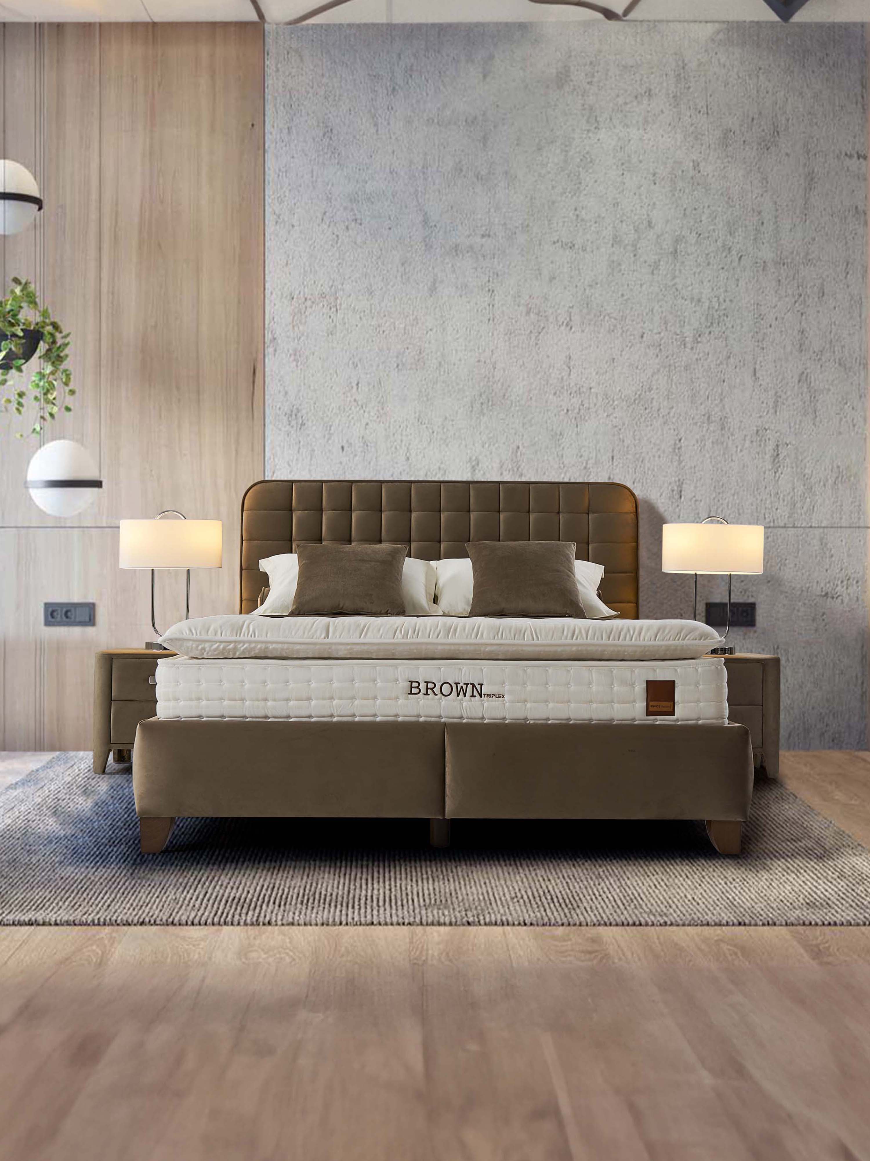 Brown Letto Bett