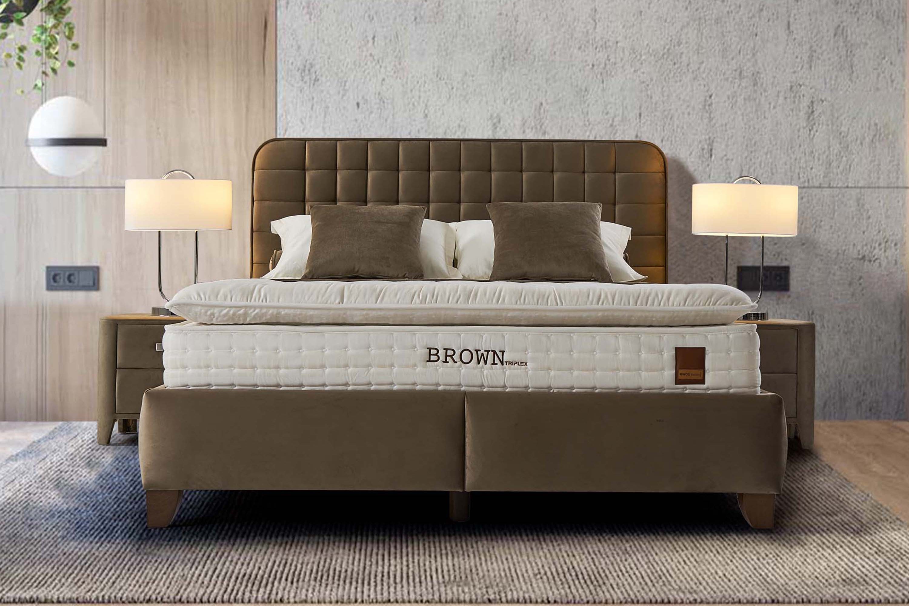 Brown Letto Bett