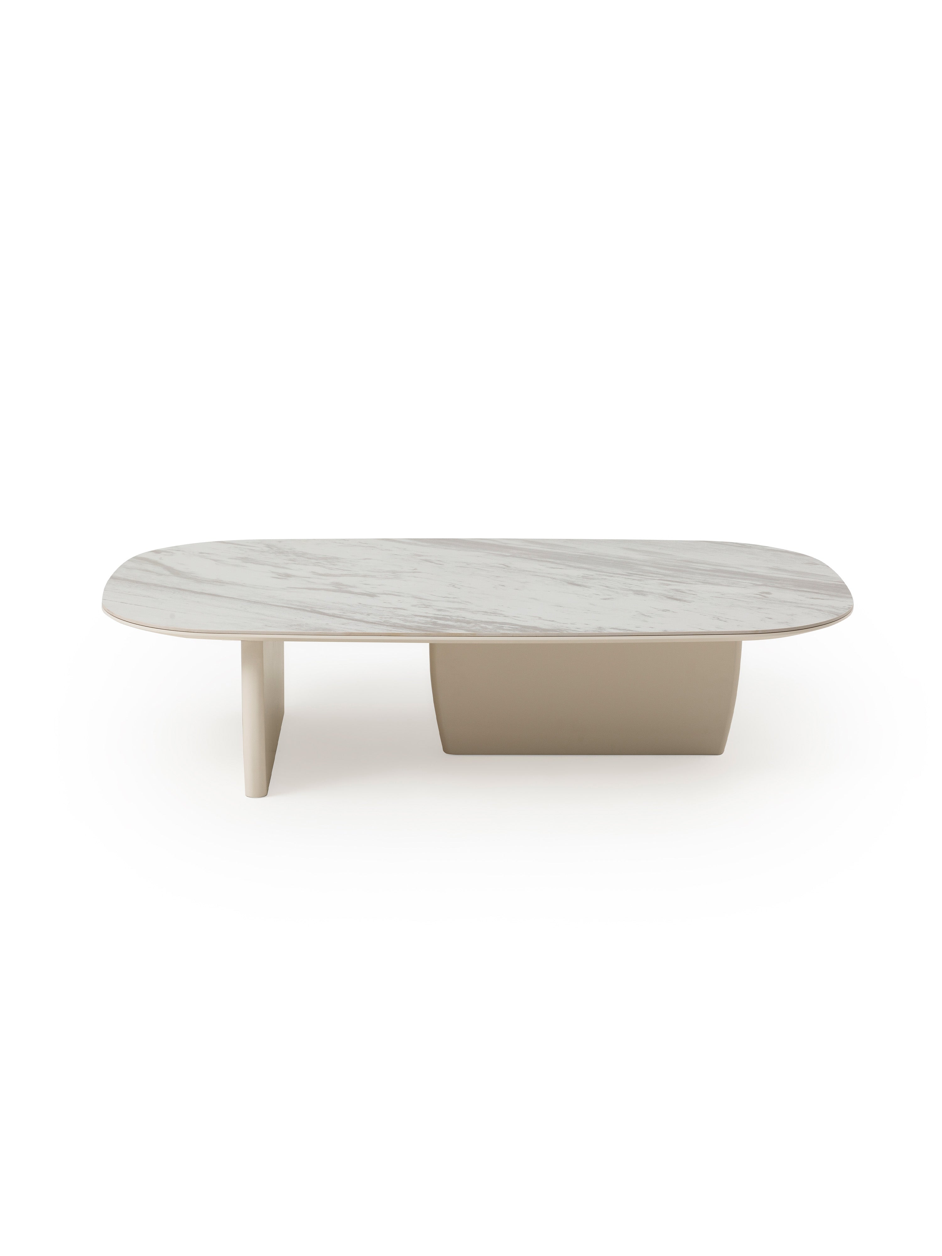 Delta Couchtisch Porcelain