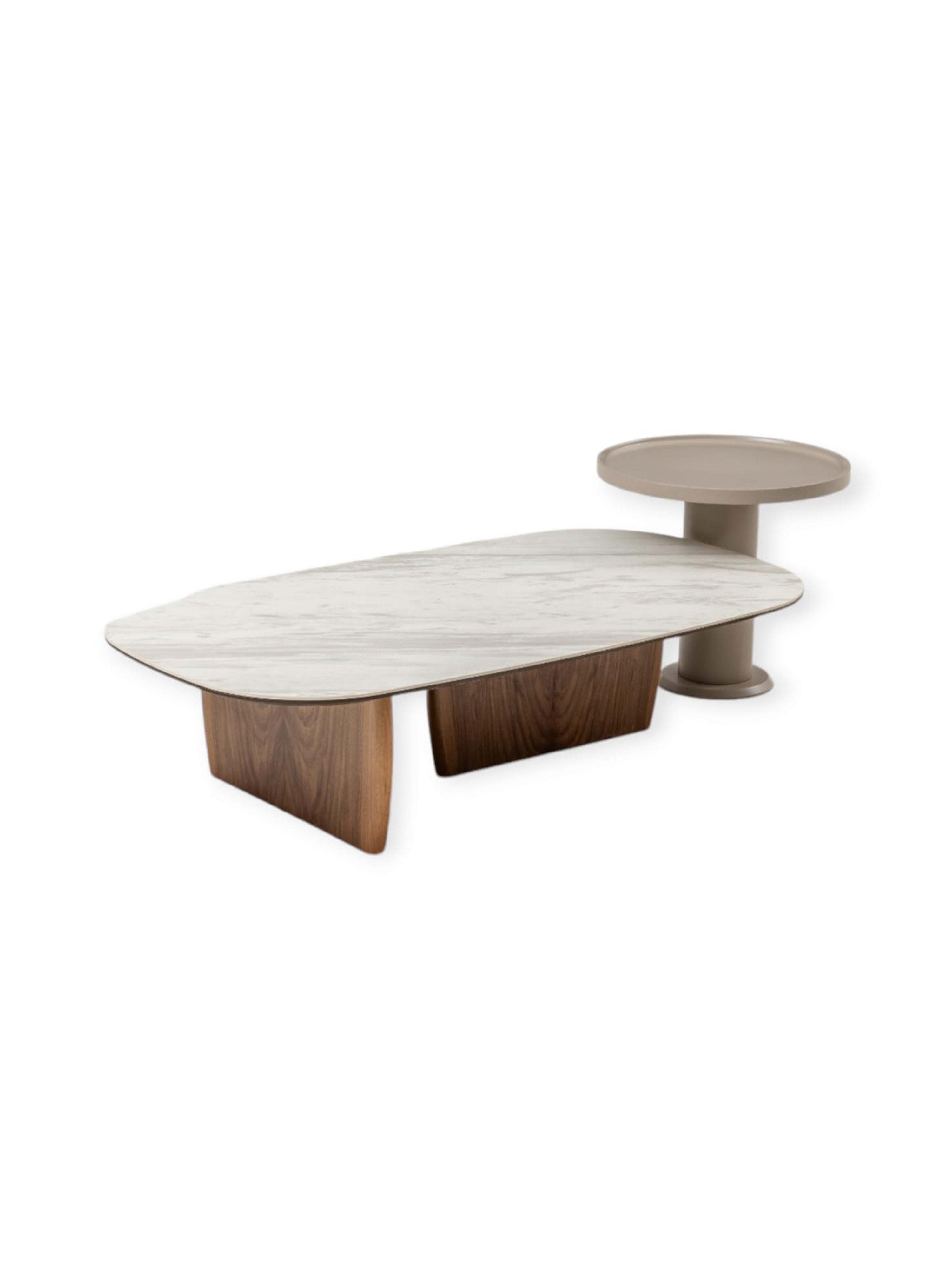 Delta Couchtisch Porcelain