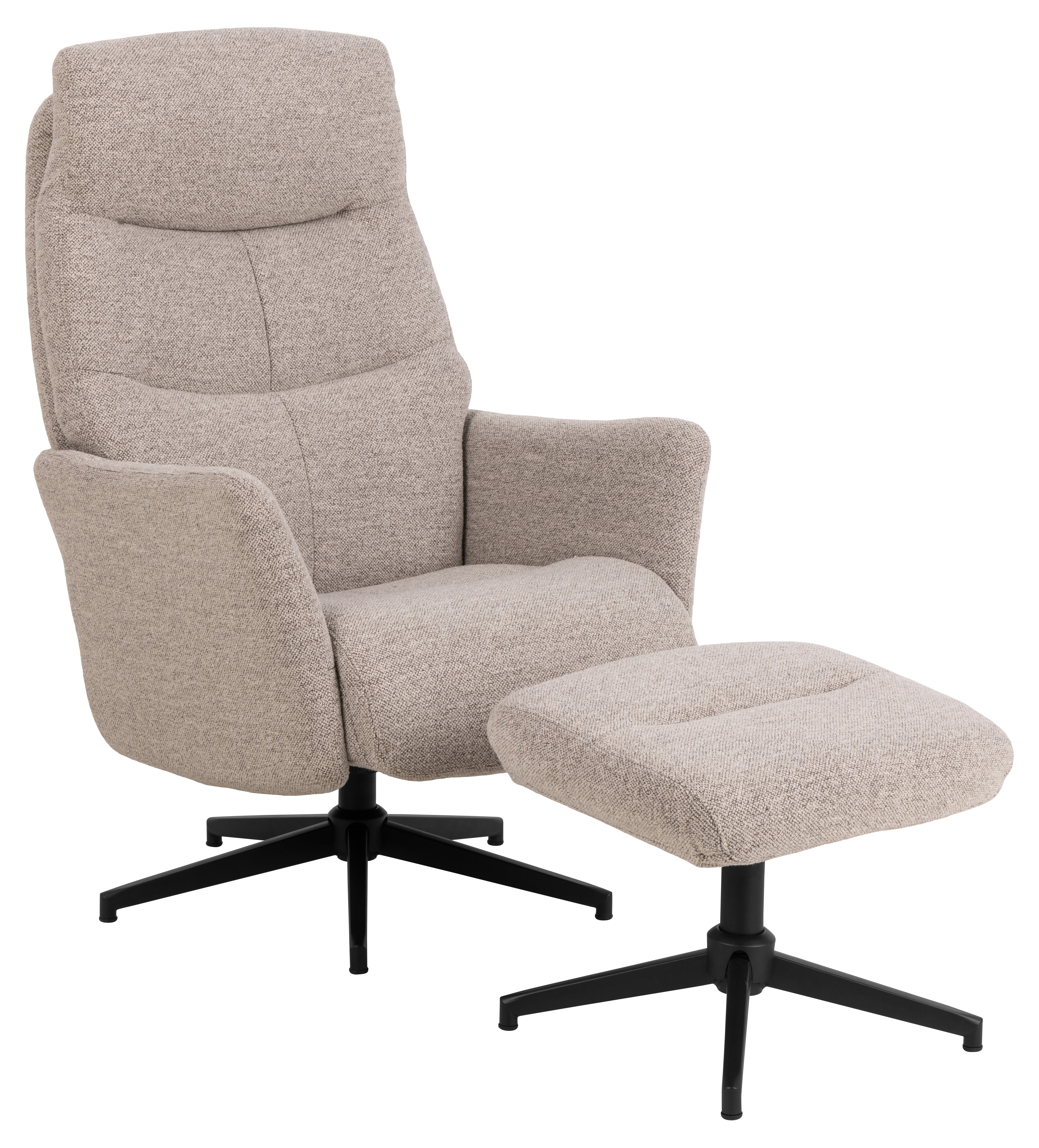 London Recliner mit Hocker