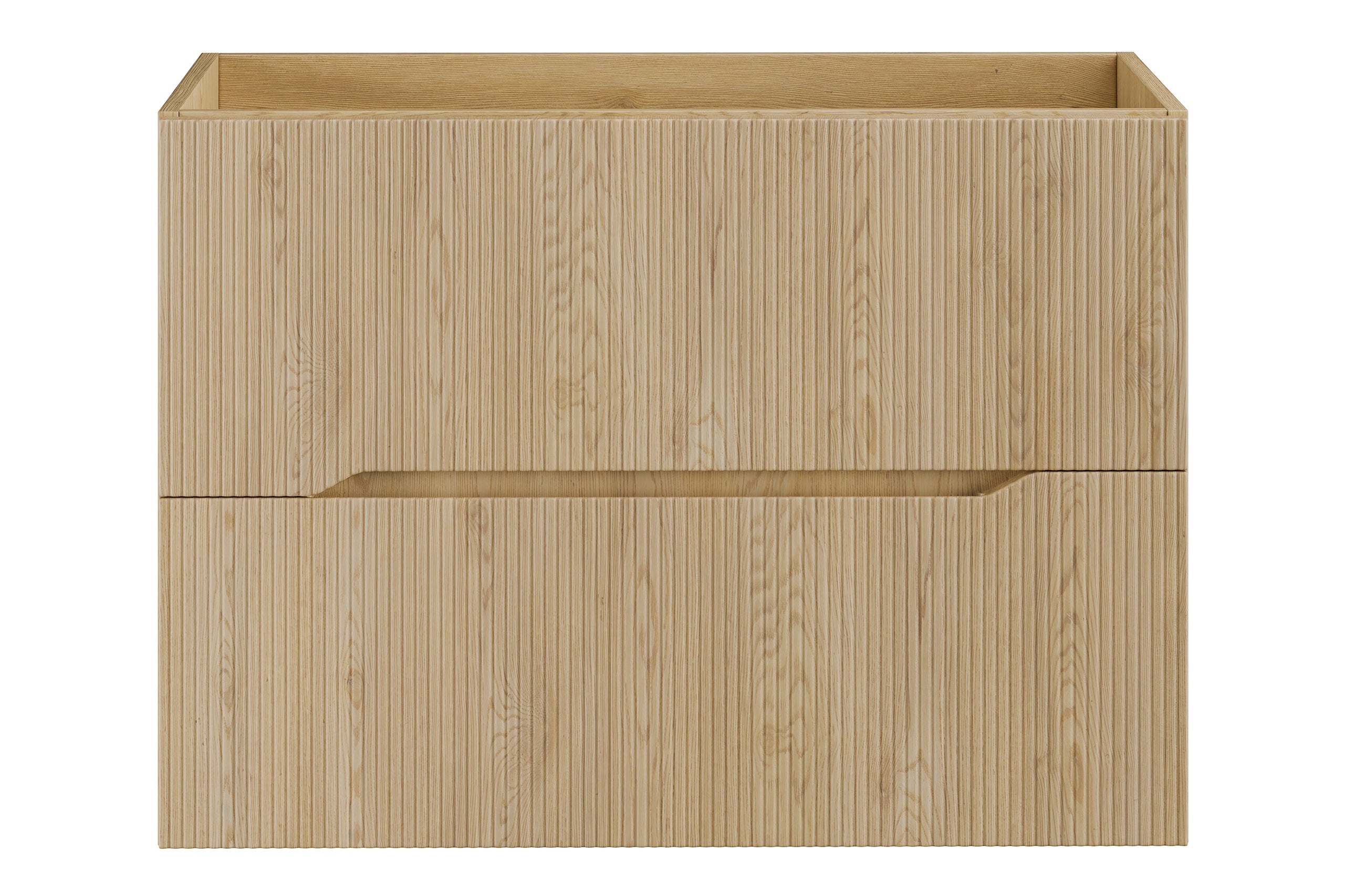 Nordic Unterschrank für Waschbecken 80 cm, 2 Schubladen
