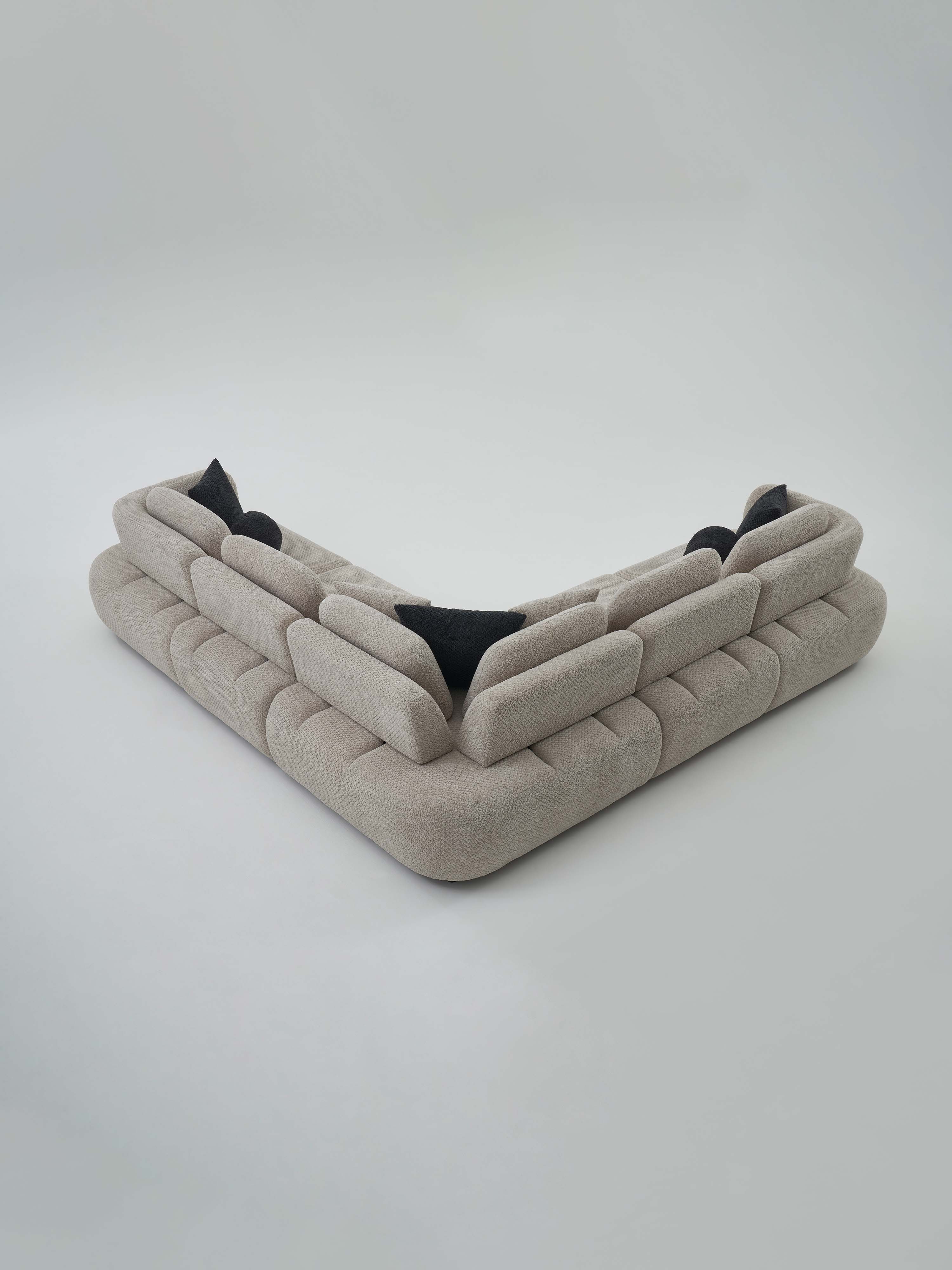 XL Berlin Ecksofa Beige