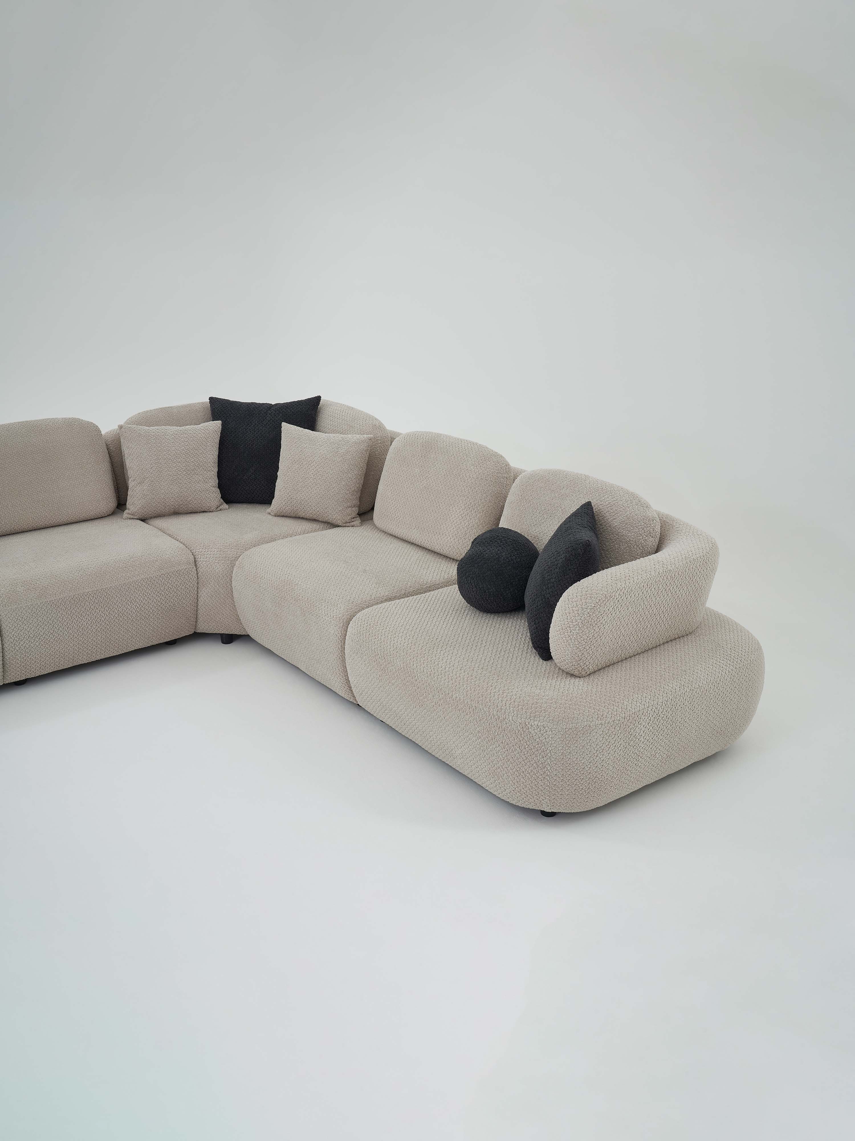 XL Berlin Ecksofa Beige