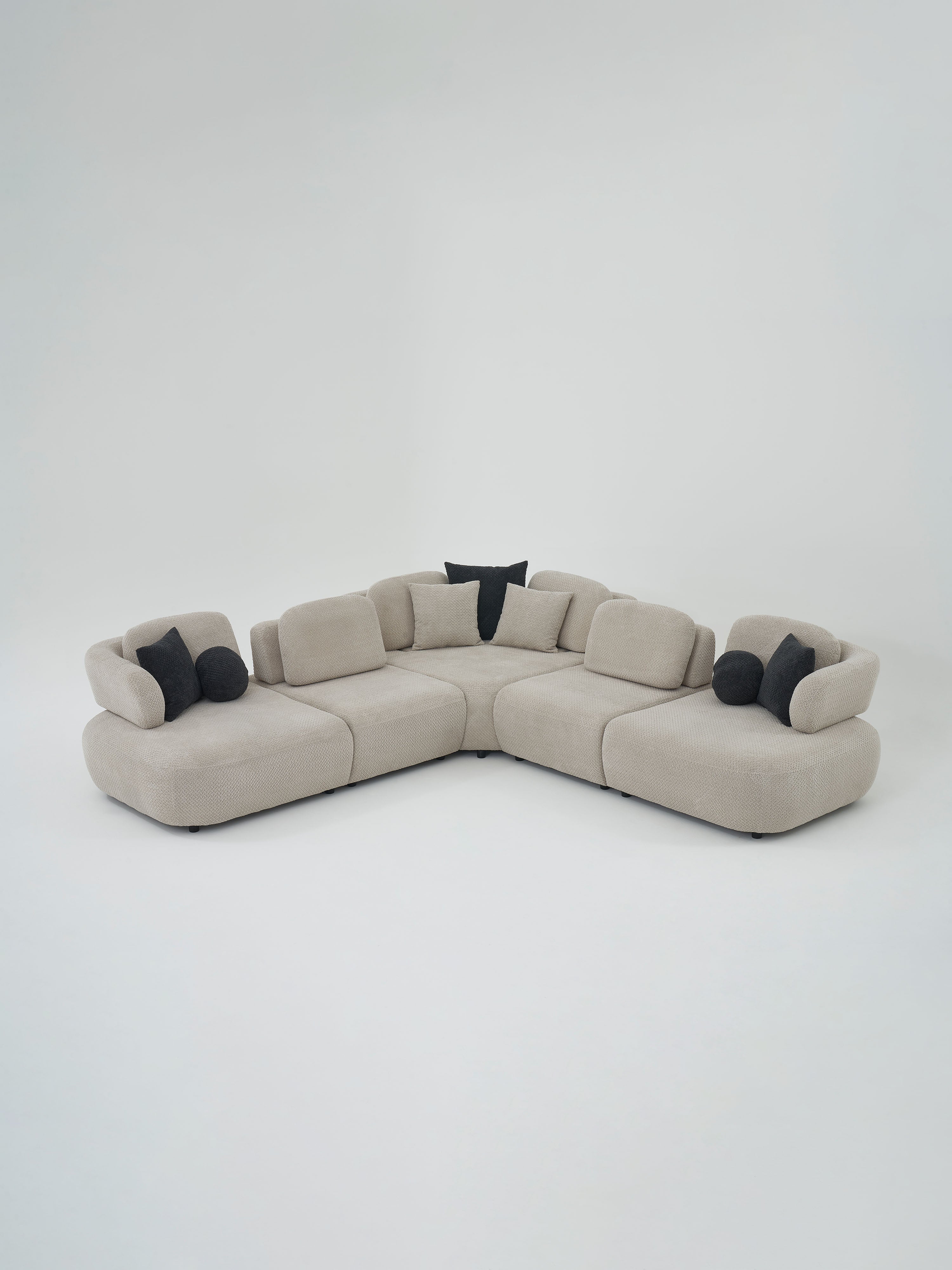 XL Berlin Ecksofa Beige