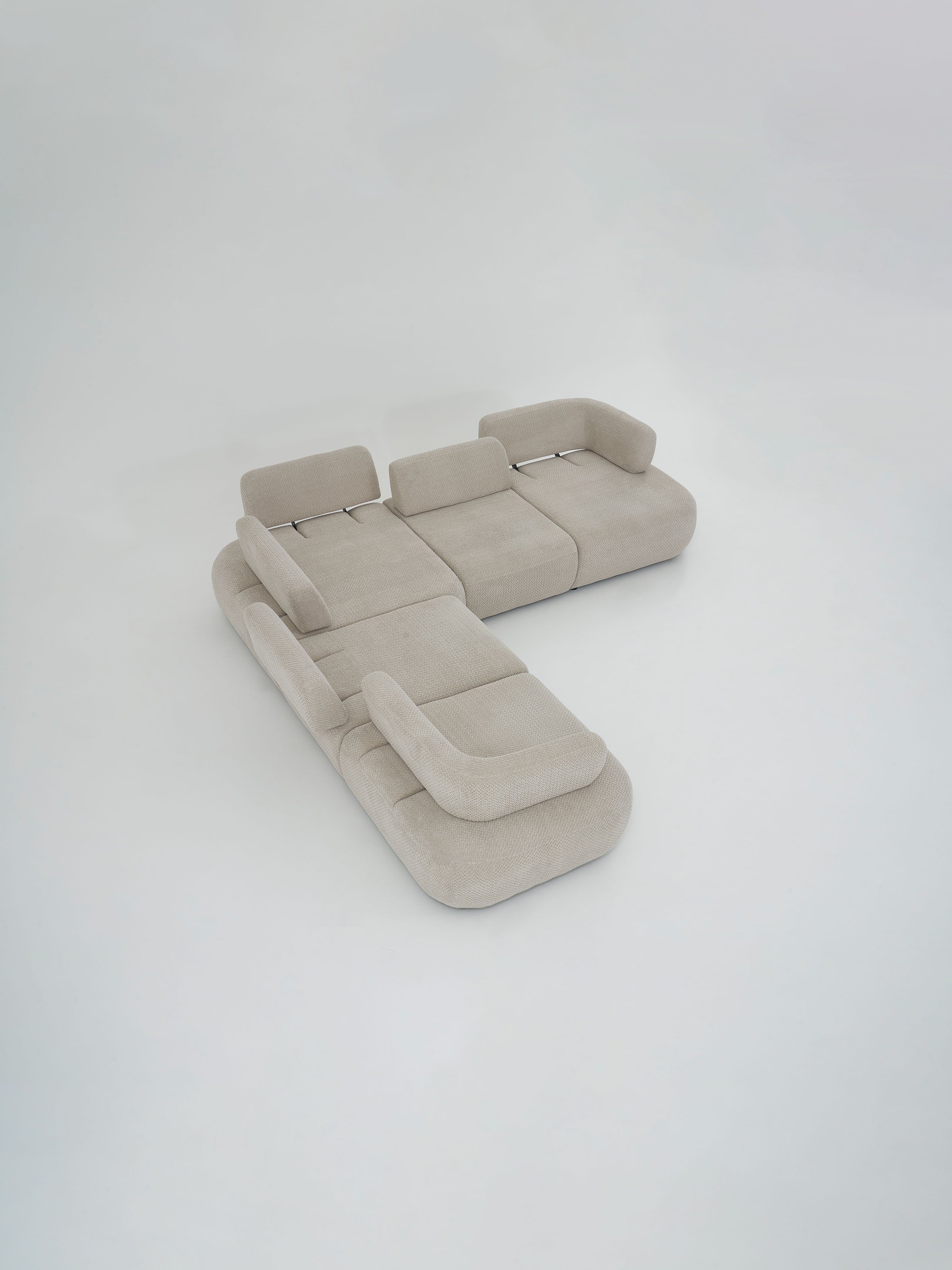 XL Berlin Ecksofa Beige