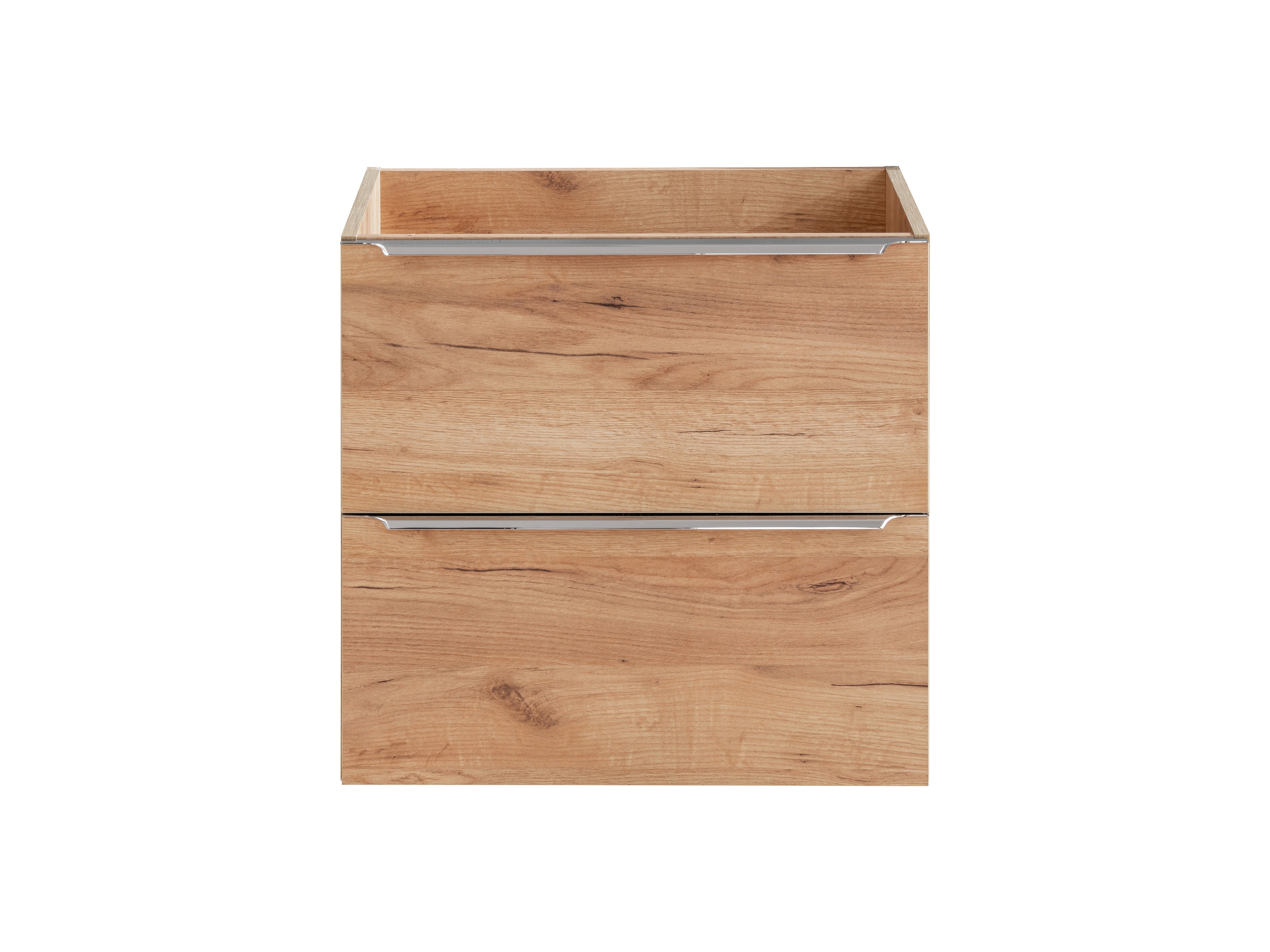 Capri Unterschrank für Waschbecken, 60 cm, 2 Schubladen Goldene Handwerkseiche