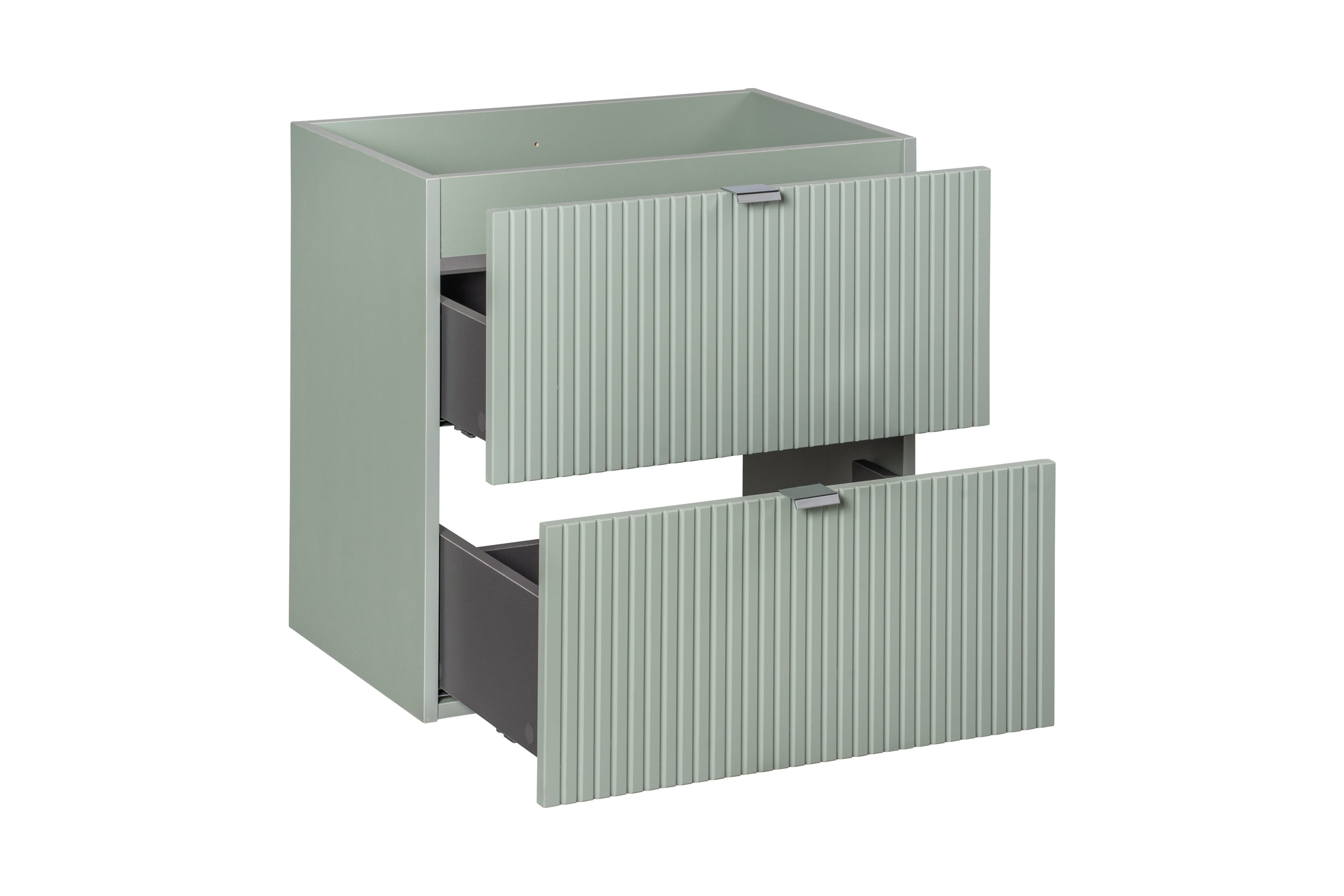 Line Unterschrank für Waschbecken, 60 cm, 2 Schubladen
