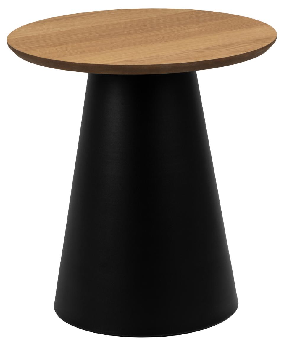 Runder Holz Couchtisch Soli Eiche