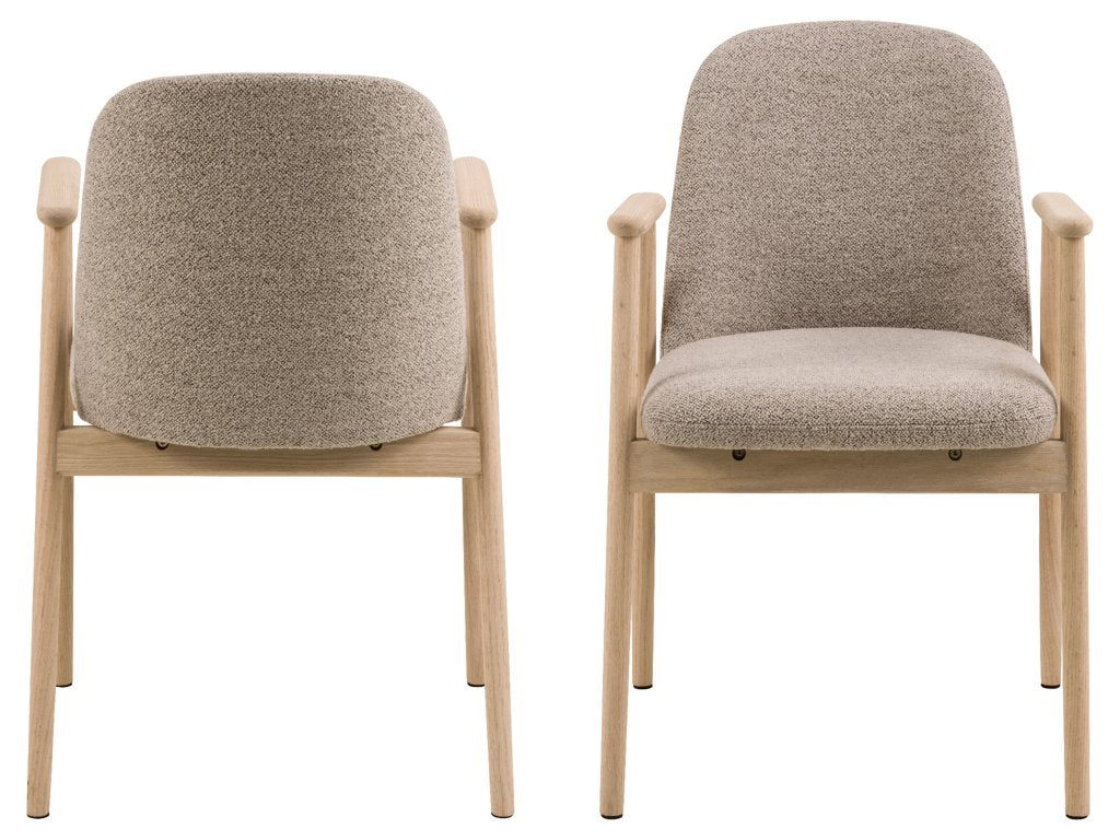 Leo Esszimmerstuhl mit Armlehne