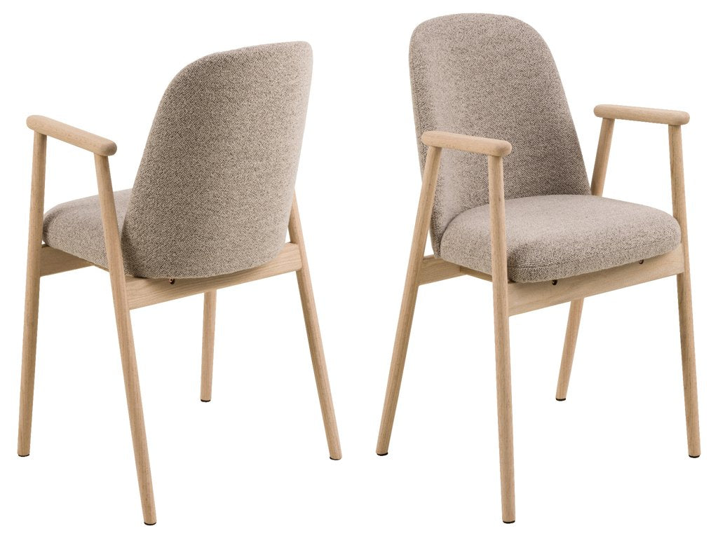 Leo Esszimmerstuhl mit Armlehne