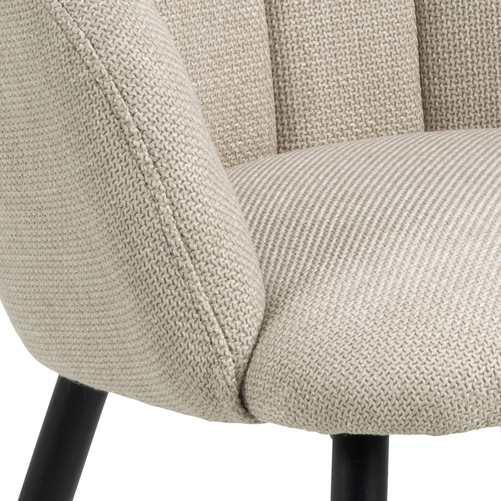 Daniella Esszimmerstuhl mit Armlehne