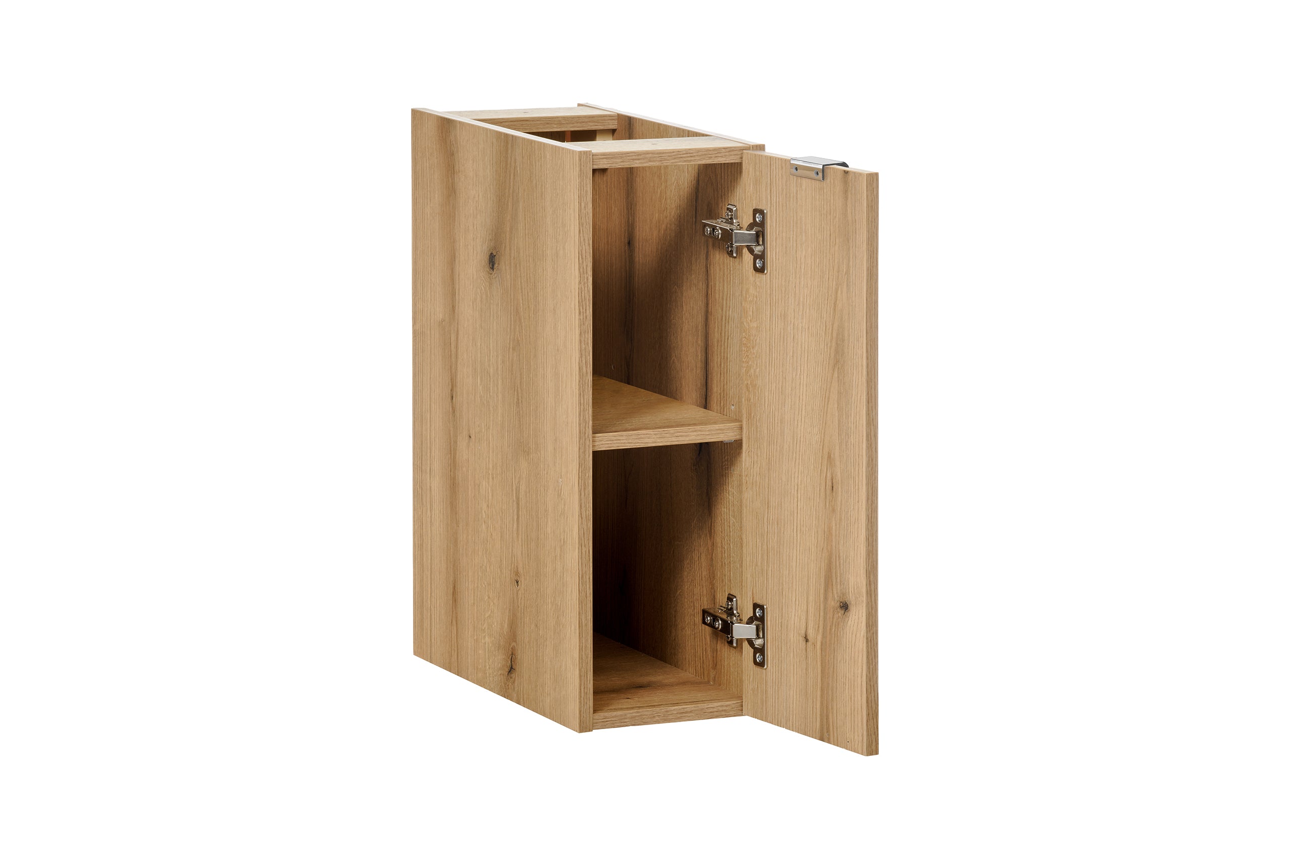 Nova Seitenschrank 20 cm 1 Tür Coast Evoke / Weiß Matt