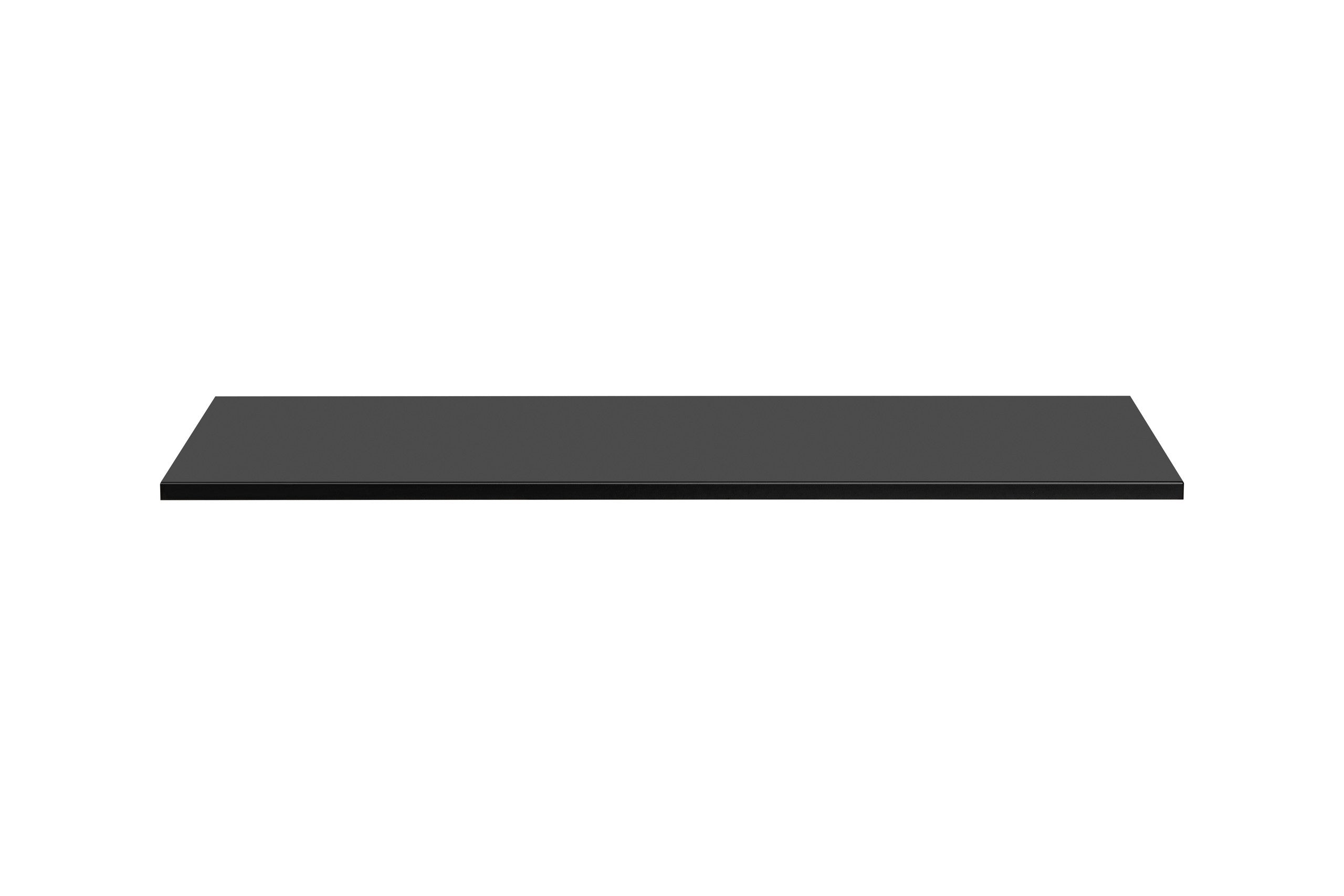 Adel Arbeitsplatte 120 cm Schwarz Matt