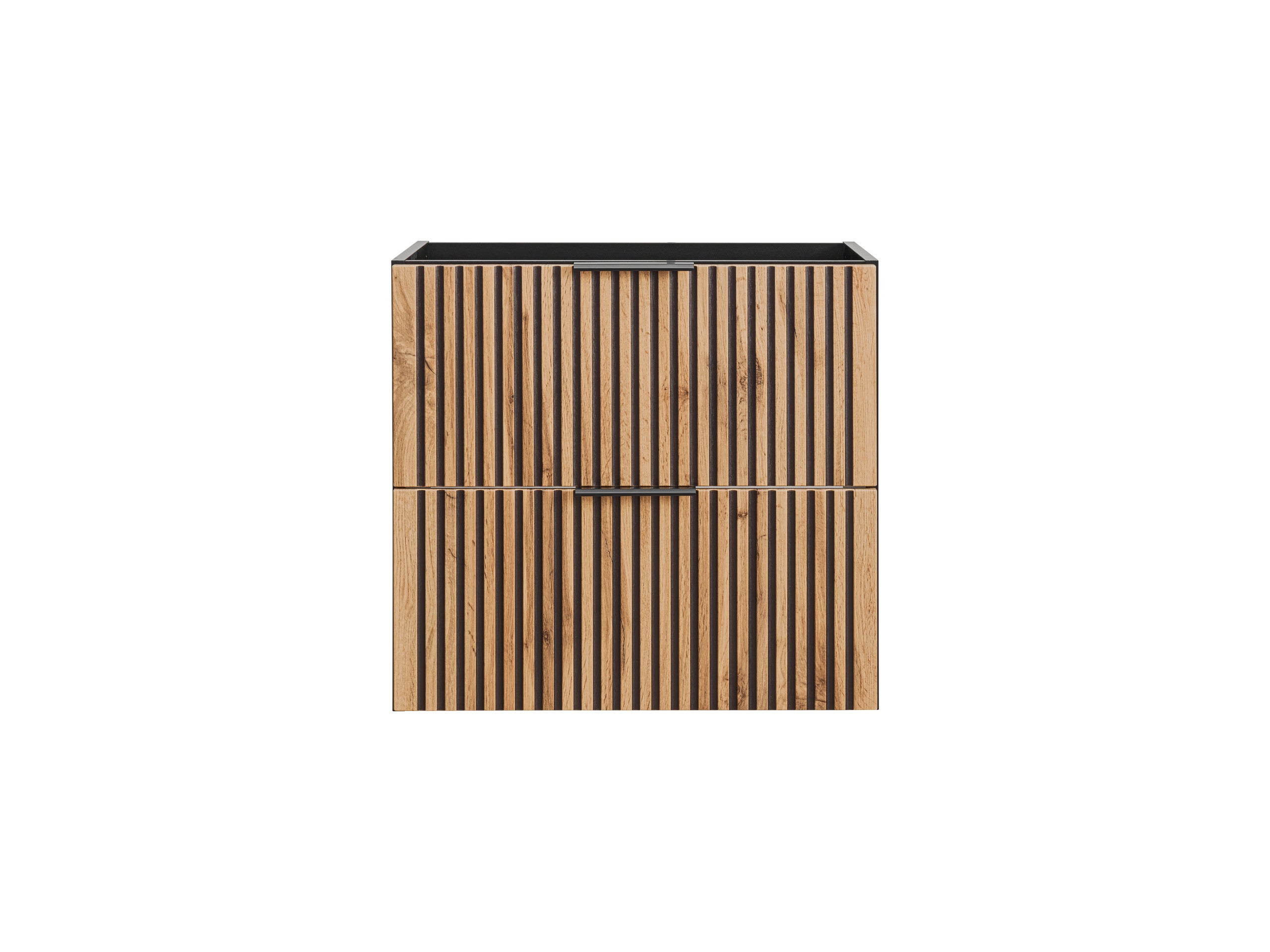 Xilo Unterschrank für Waschbecken, 60 cm, 2 Schubladen