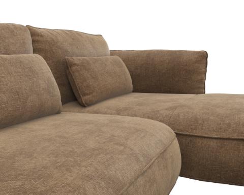 Cortona 3 Sitzer Chaiselong