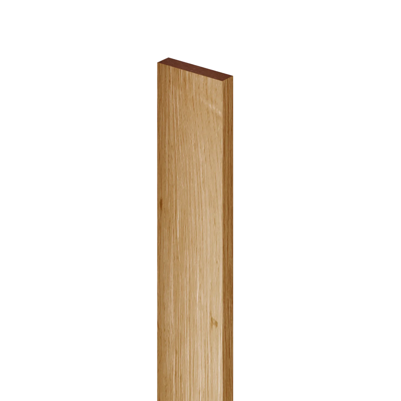 3D wandmontierte Lamellen – Streifen zwischen den Lamellen