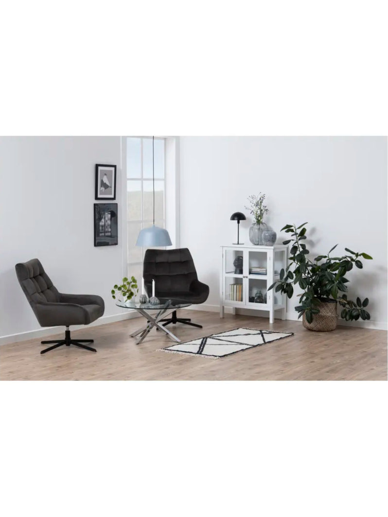 Runder Glas Couchtisch Heaven