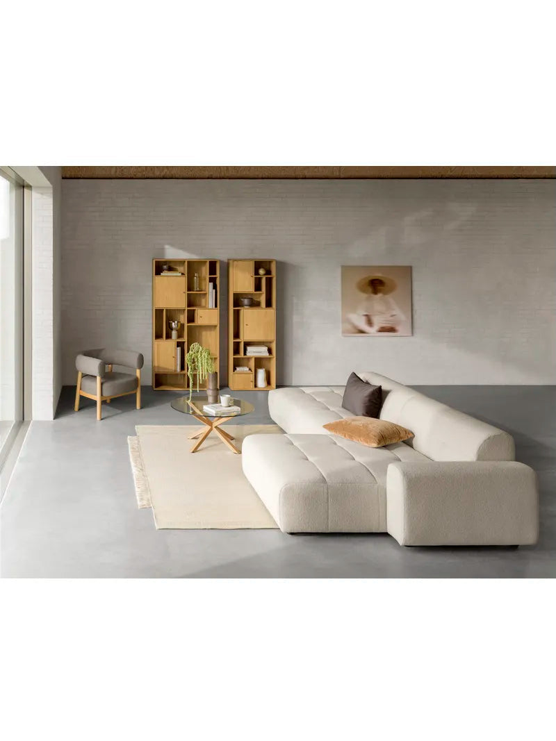 Runder Glas Couchtisch Heaven