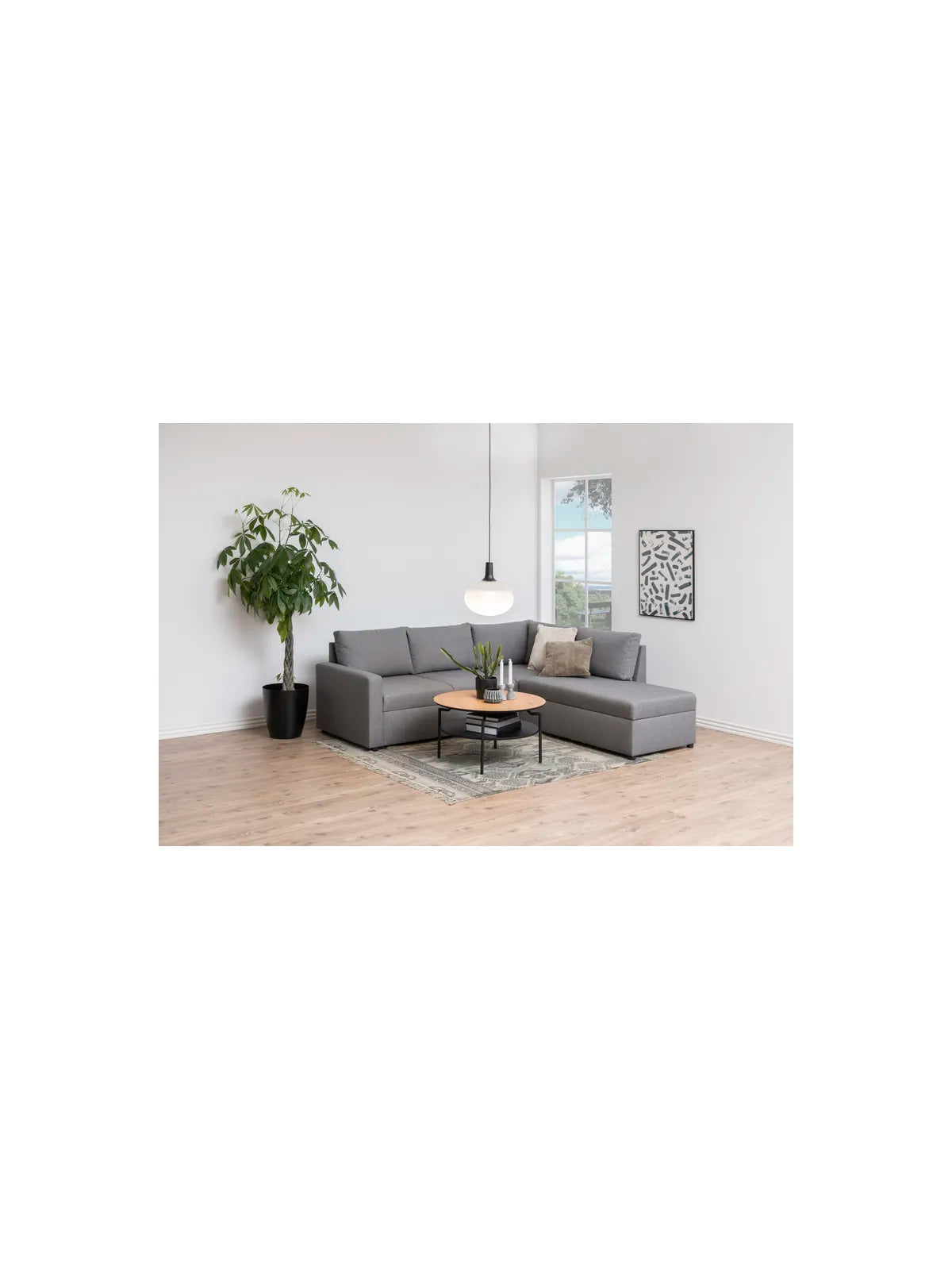 Goldington Couchtisch Matt Wildeiche Rau Papier
