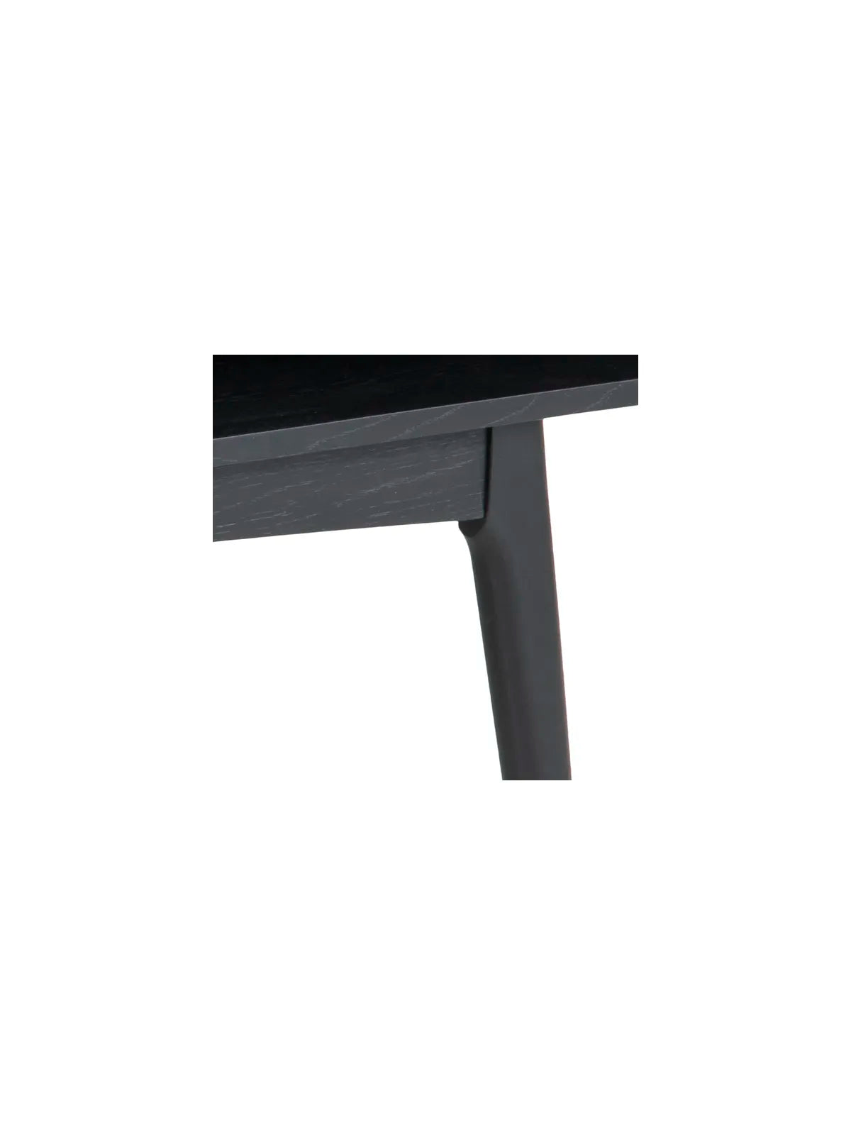 Marte Couchtisch Schwarz PU Lackiert Eiche Furnier