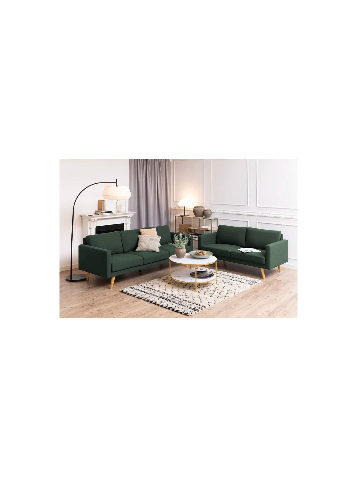 Alisma Marmor Couchtisch Marmor Weiss
