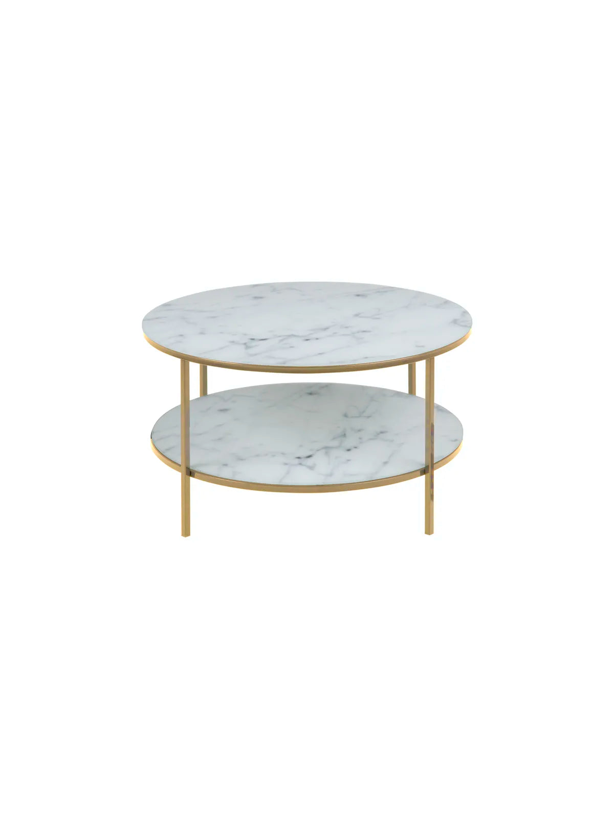 Alisma Marmor Couchtisch Marmor Weiss