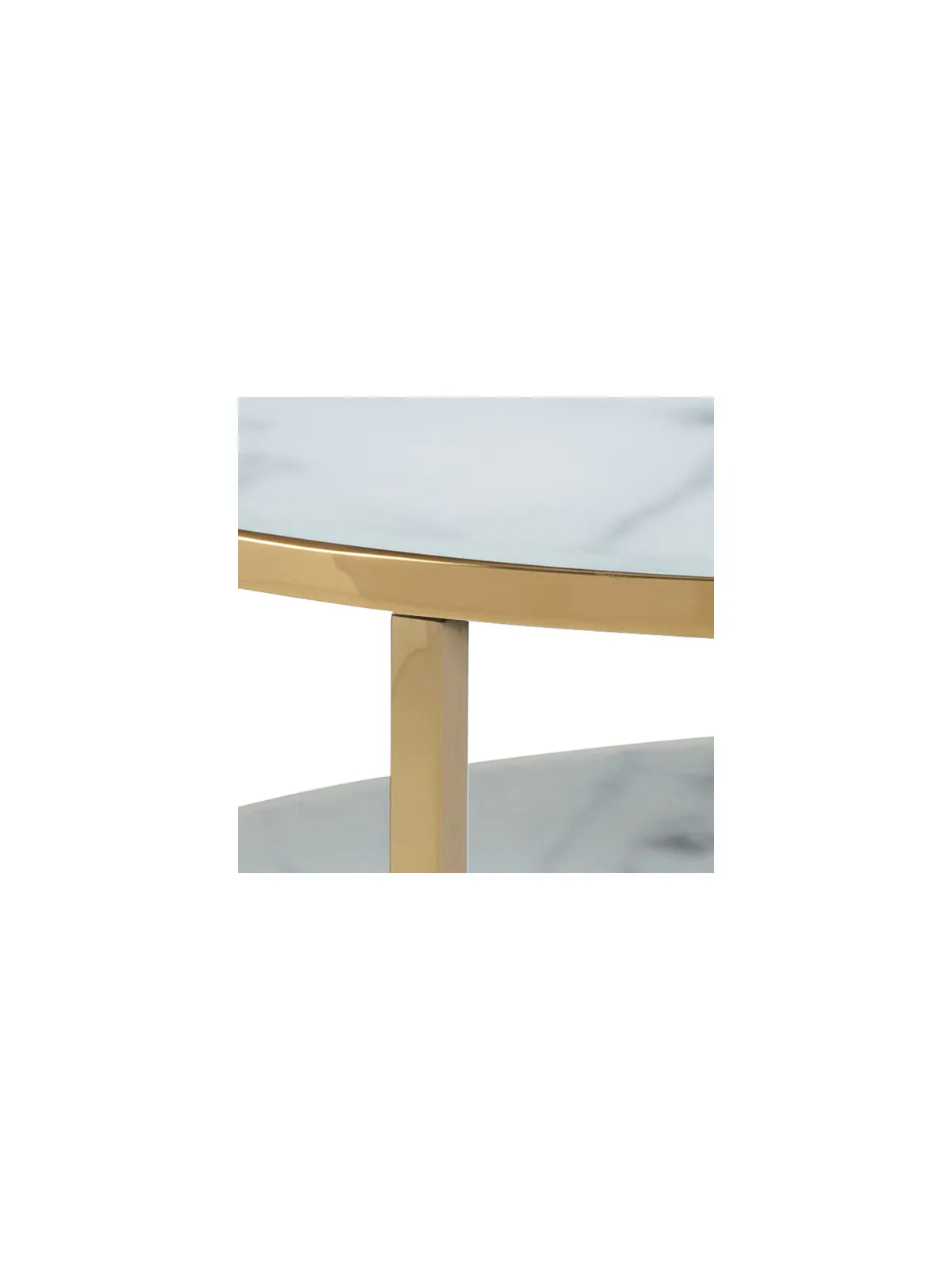 Alisma Marmor Couchtisch Marmor Weiss