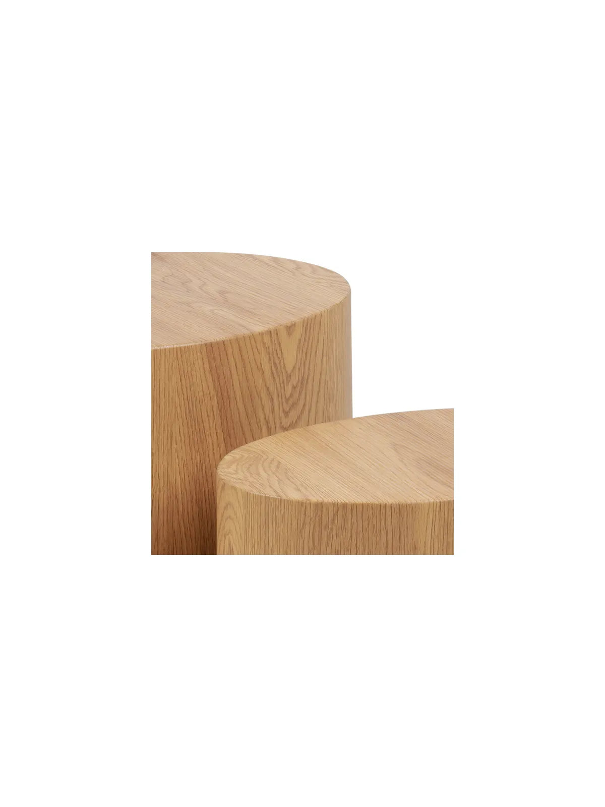 Mice Couchtisch Matt Wildeiche Rau Papier