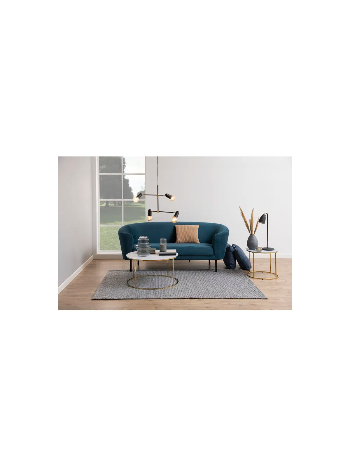 Bolton Couchtisch Marmor Weiss Rome