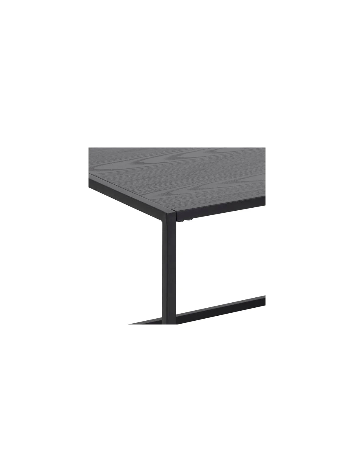 Melamin Couchtisch Seaford Schwarz