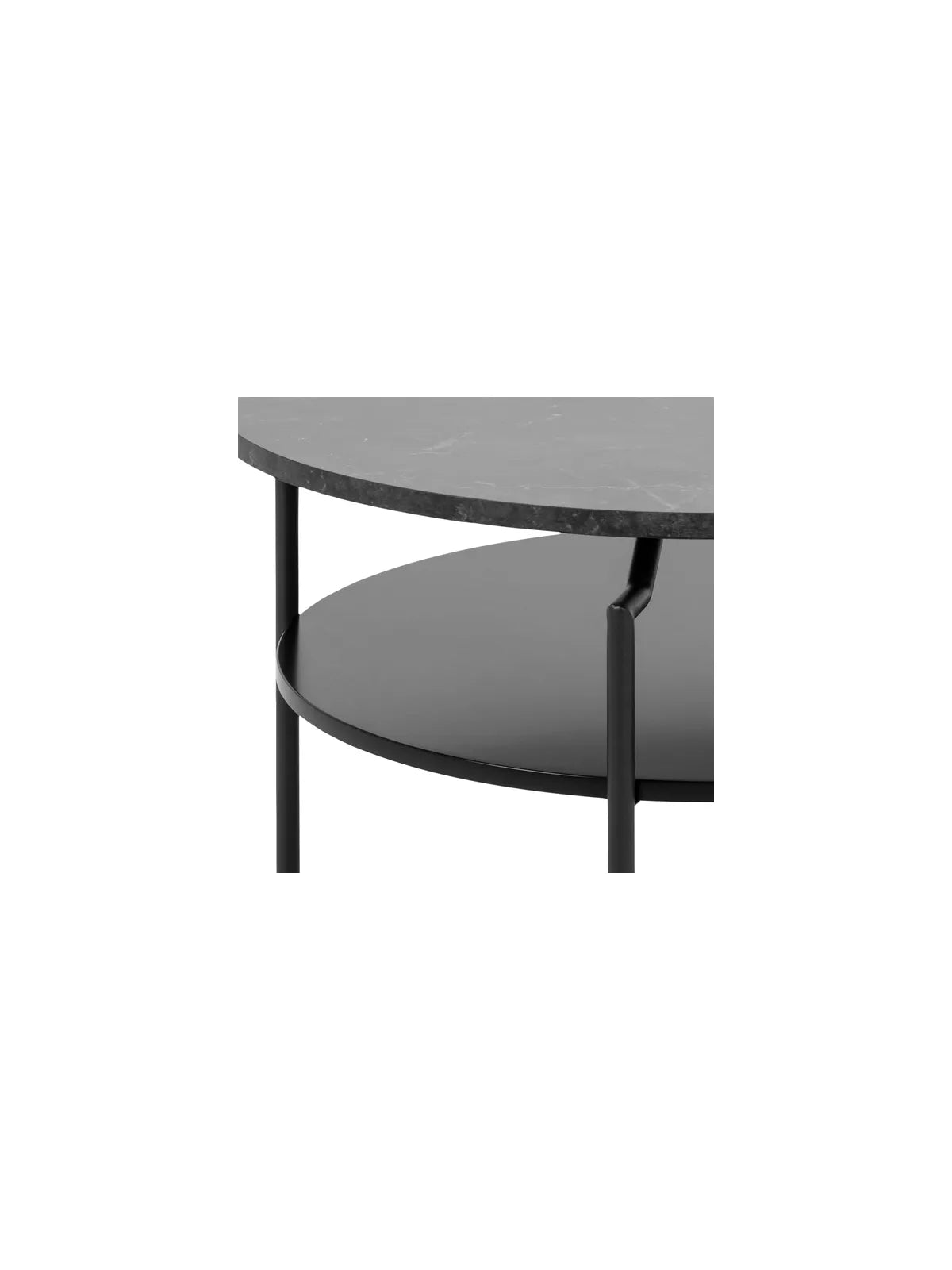 Goldington Couchtisch Marmor Schwarz Izmir Melamin