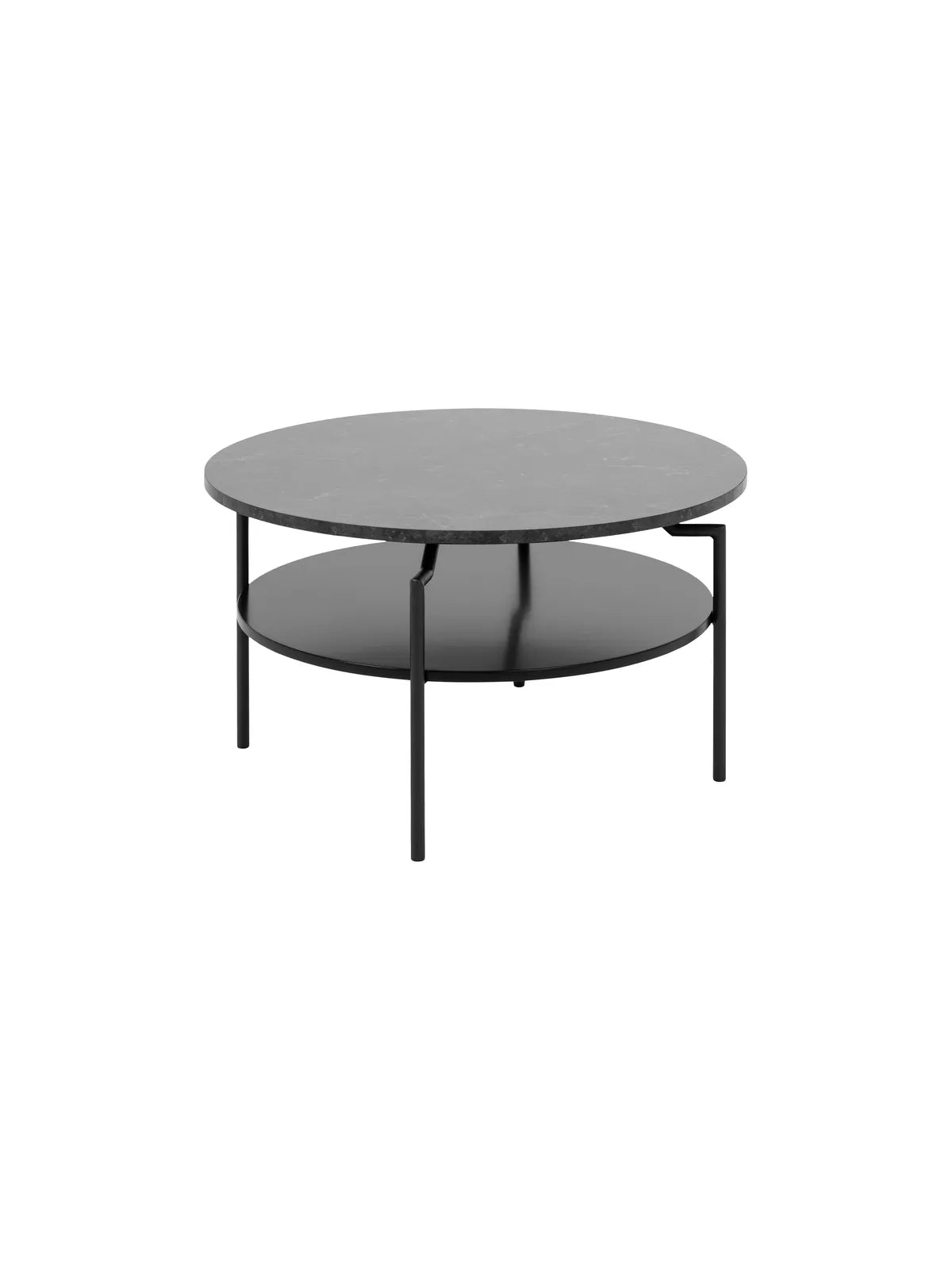 Goldington Couchtisch Marmor Schwarz Izmir Melamin