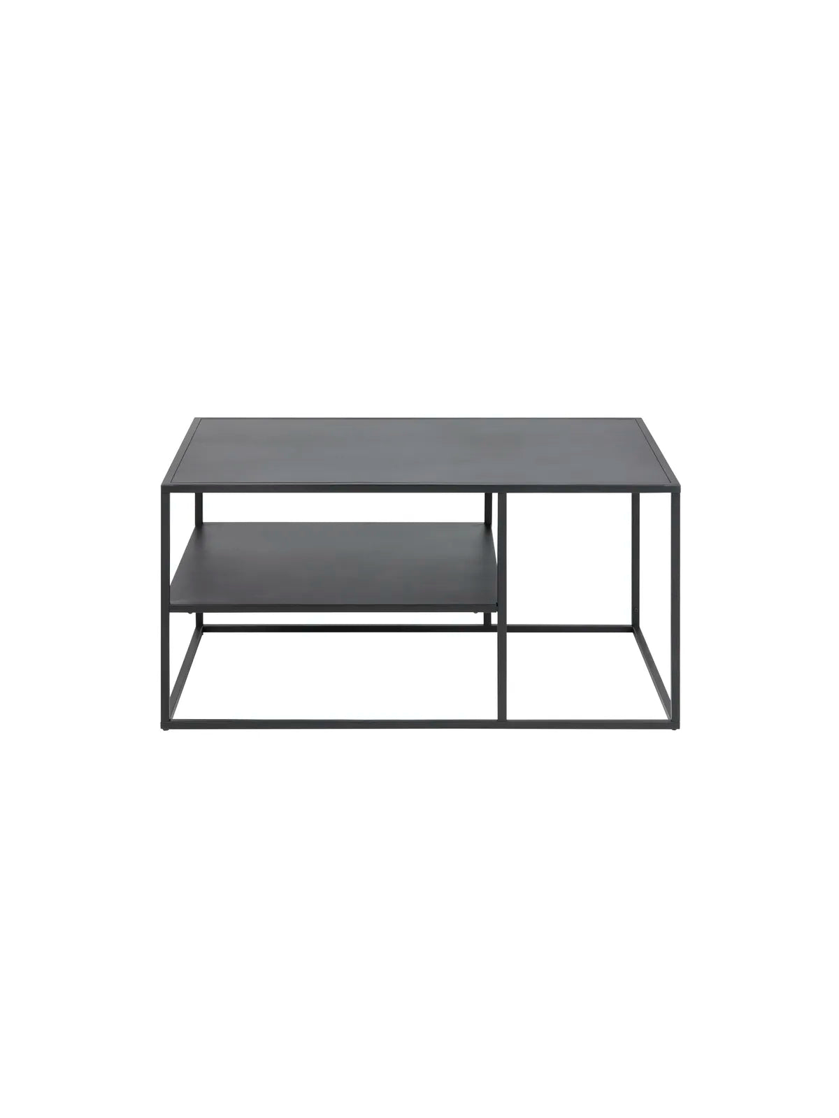 Holz Couchtisch Newton Matt Schwarz