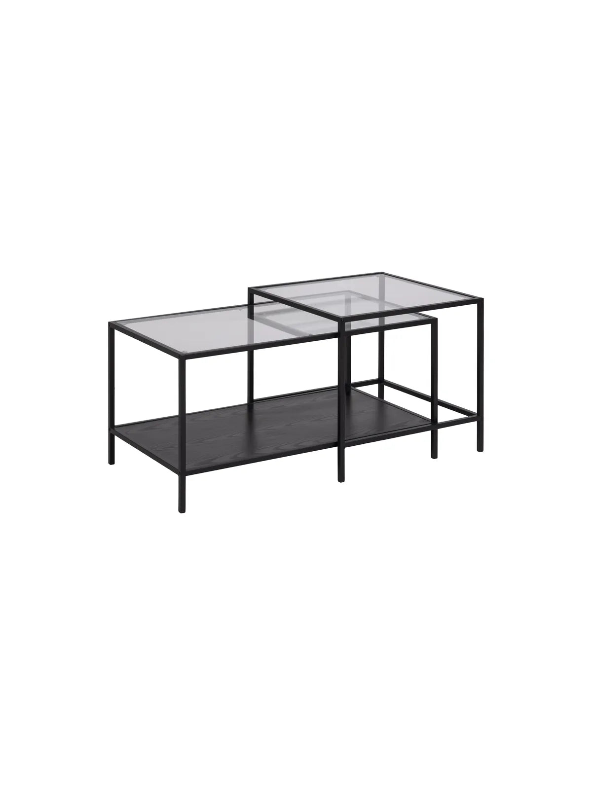 Glas Couchtisch Seaford Glas