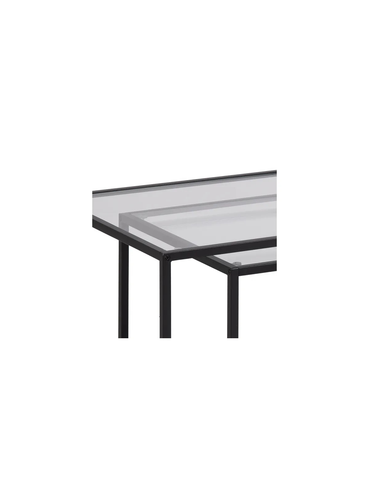 Glas Couchtisch Seaford Glas
